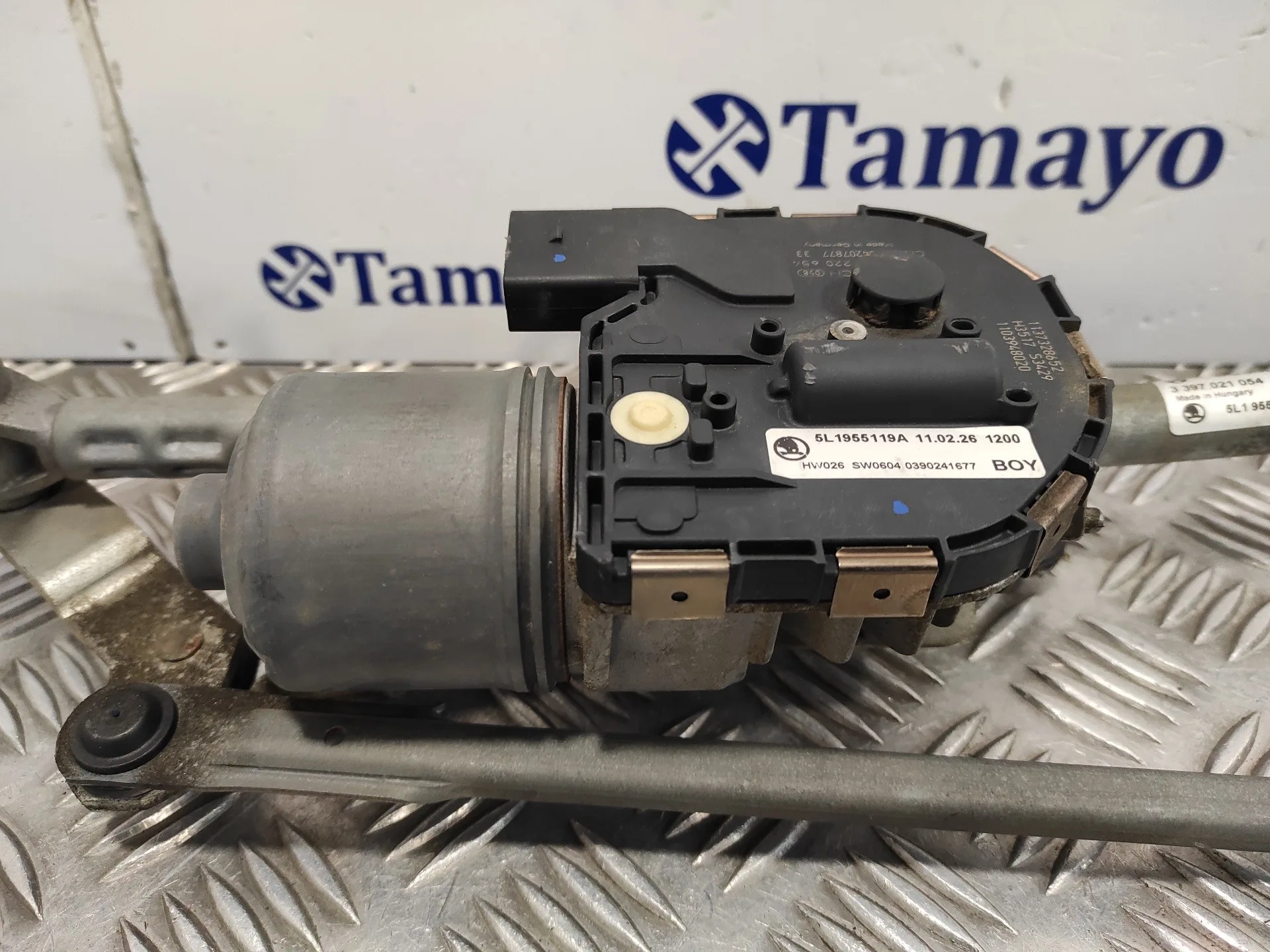 Motor Limpia Delantero para Skoda Yeti