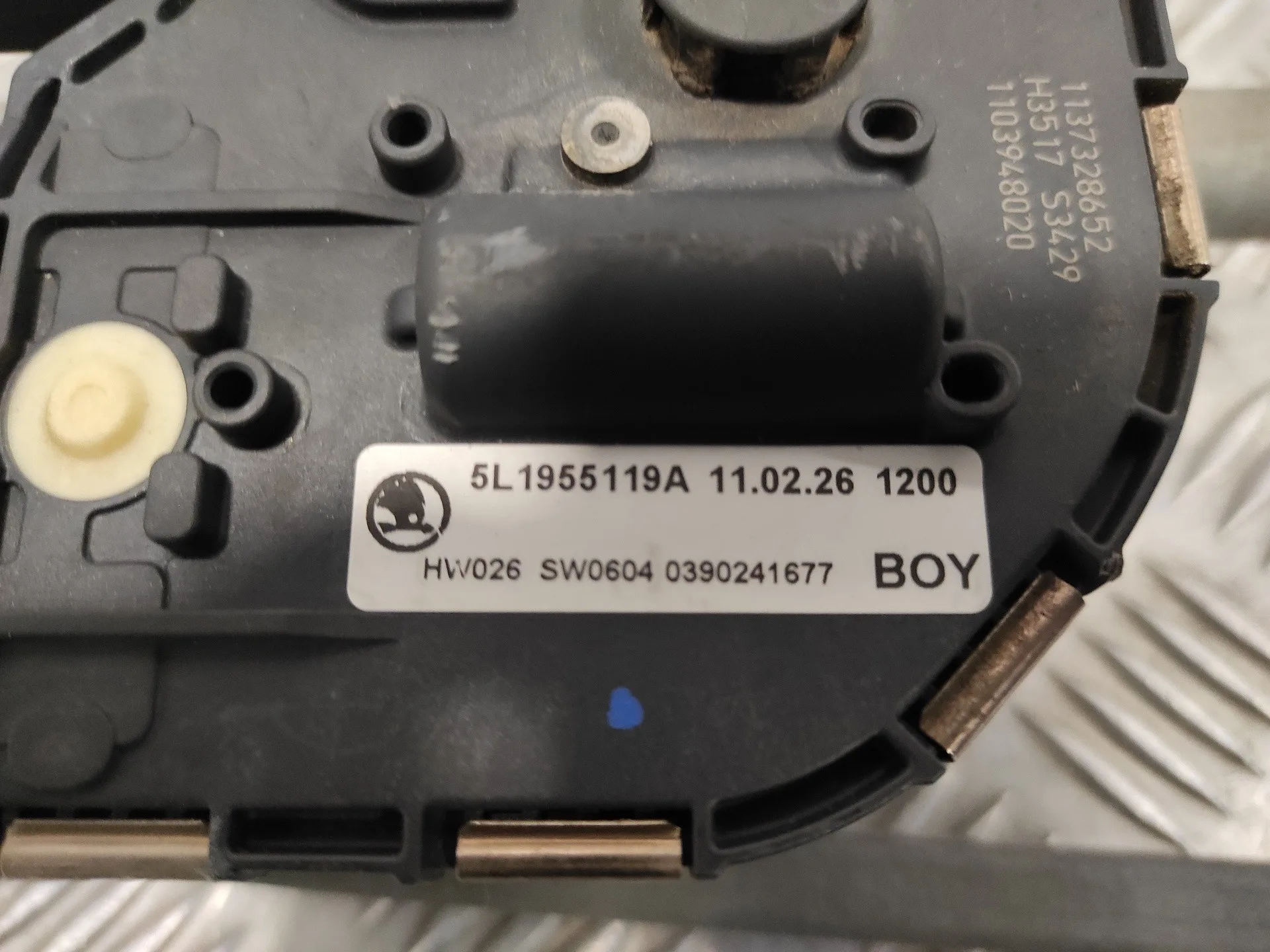 Motor Limpia Delantero para Skoda Yeti