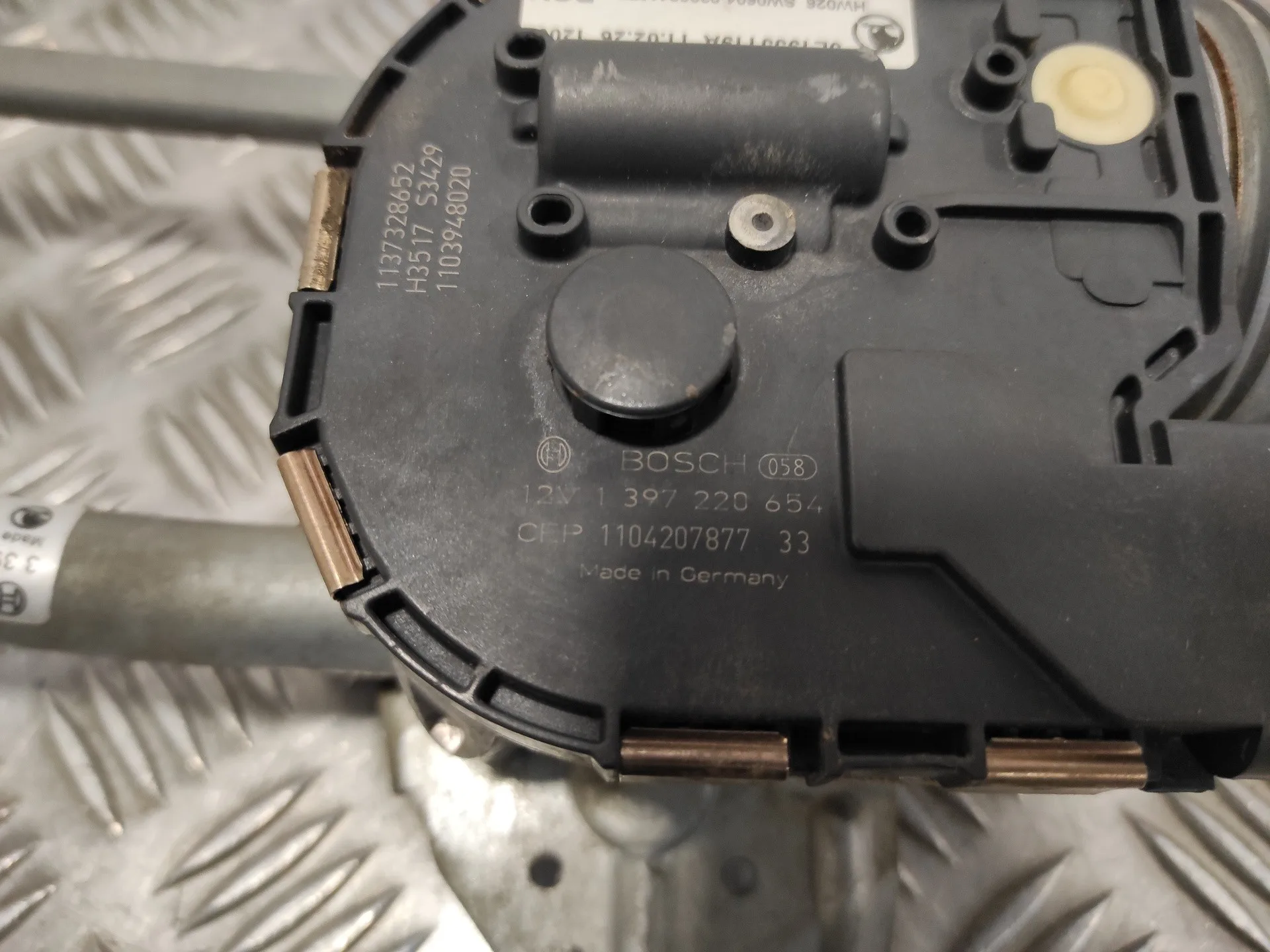 Motor Limpia Delantero para Skoda Yeti