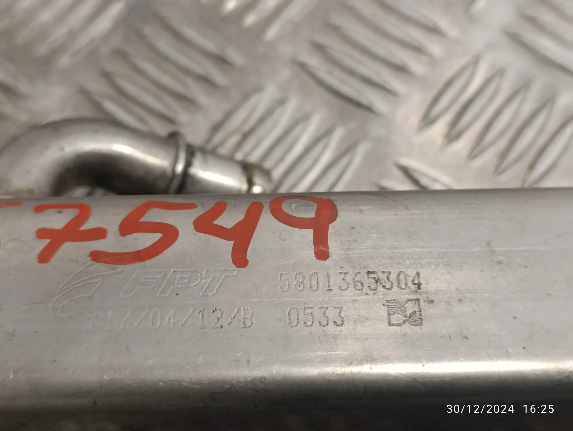 Enfriador Egr para Fiat Ducato Combi 30 (09.2006 =>)