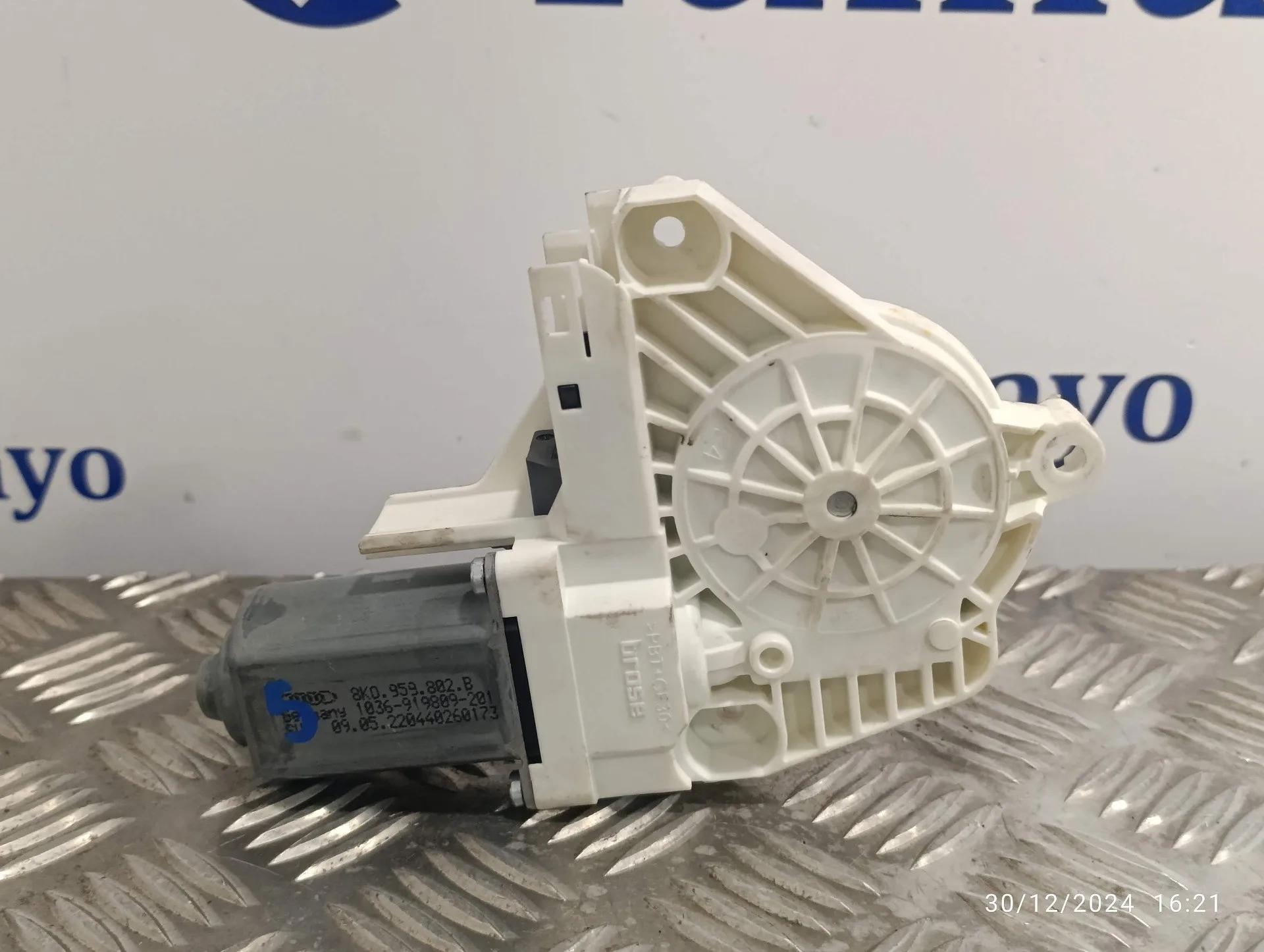 Motor Elevalunas Delantero Izquierdo para Seat Alhambra (7N)