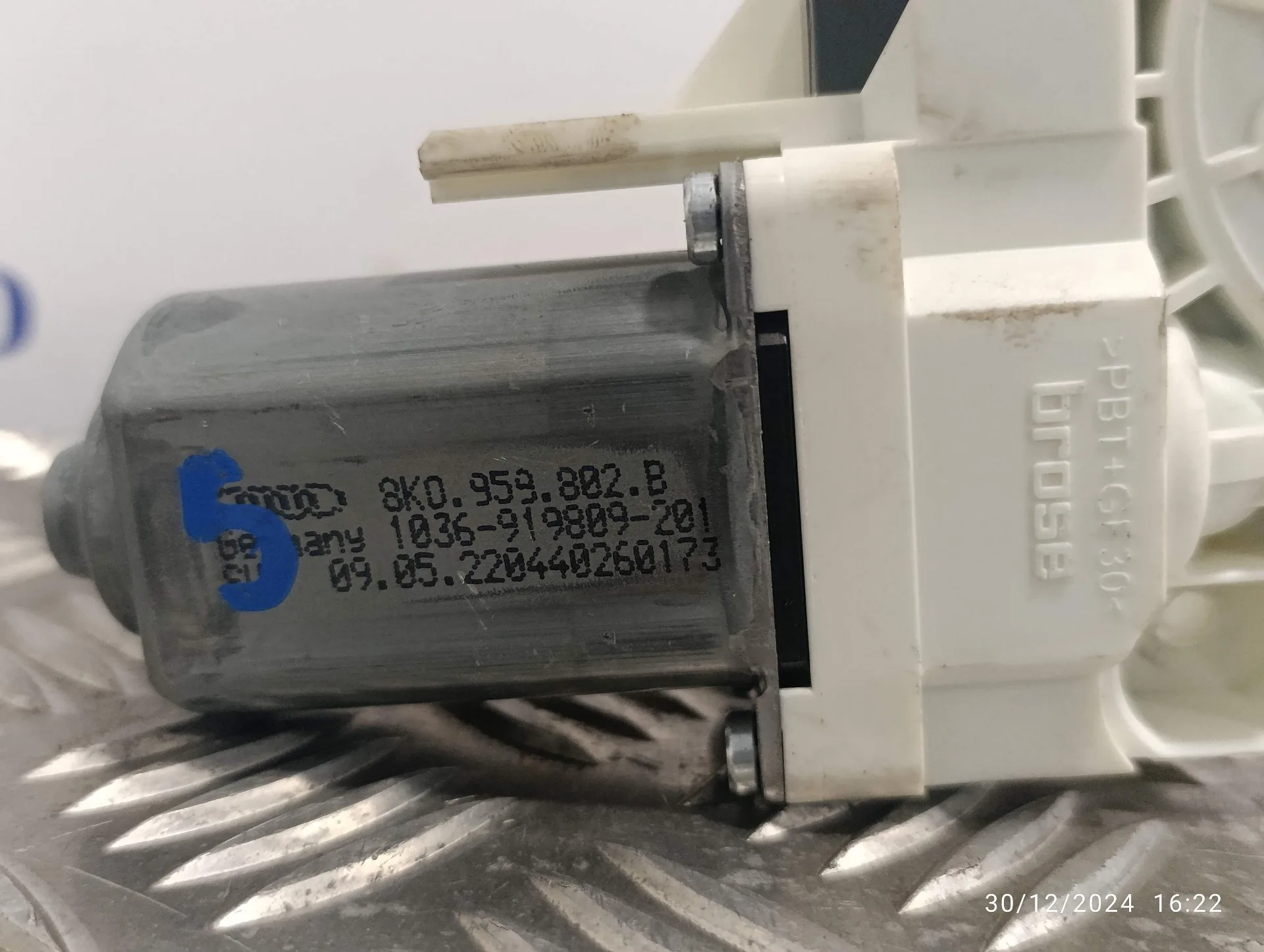 Motor Elevalunas Delantero Izquierdo para Seat Alhambra (7N)