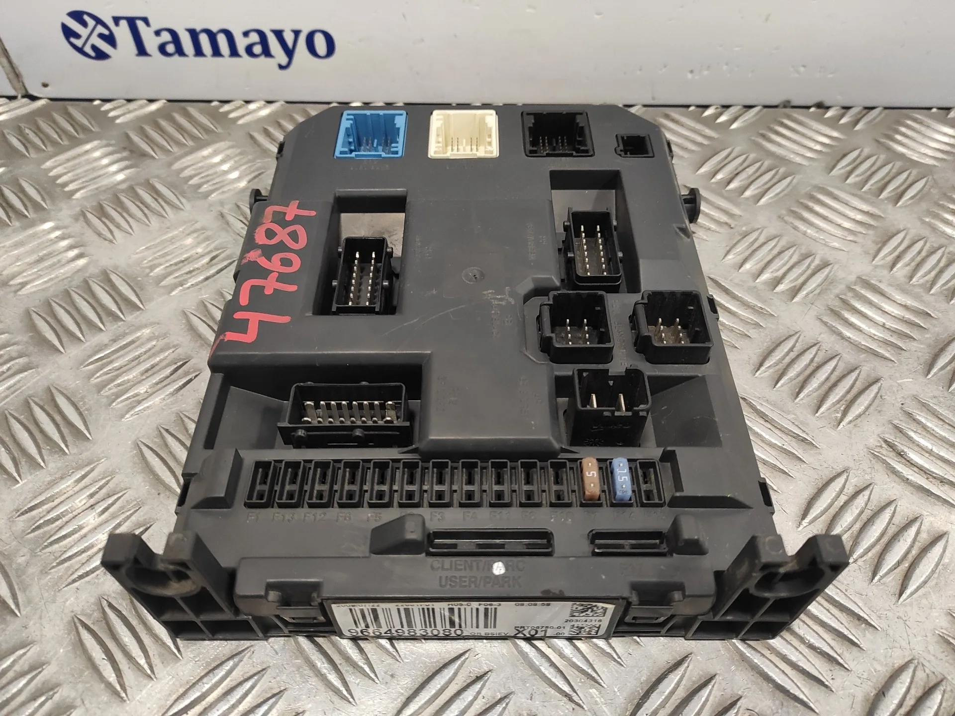 Caja Reles / Fusibles para Peugeot 207