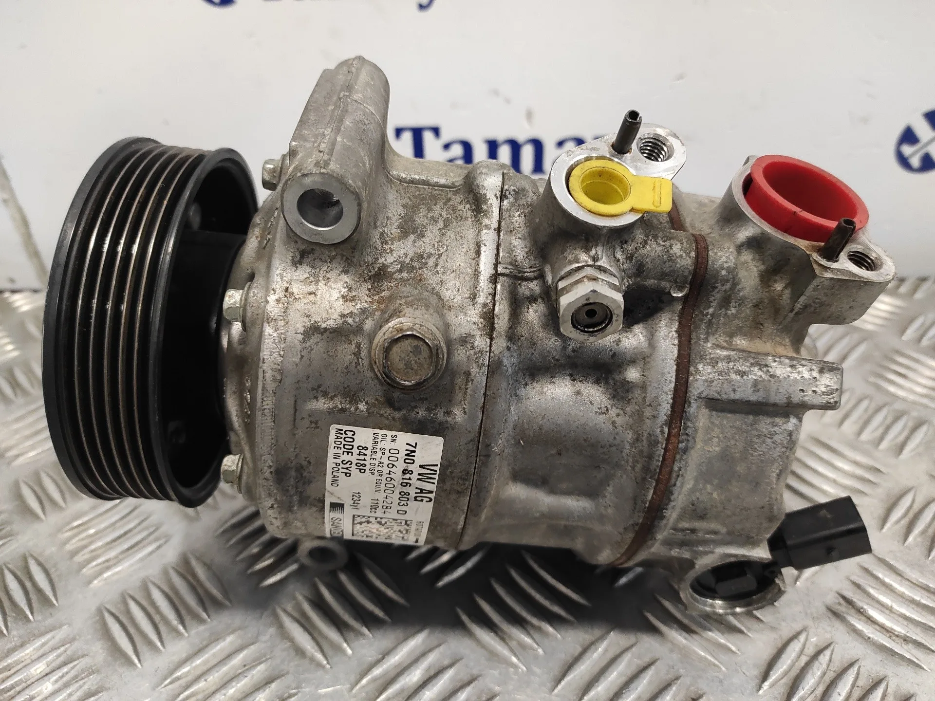 Compresor Aire Acondicionado para Seat Alhambra (7N)