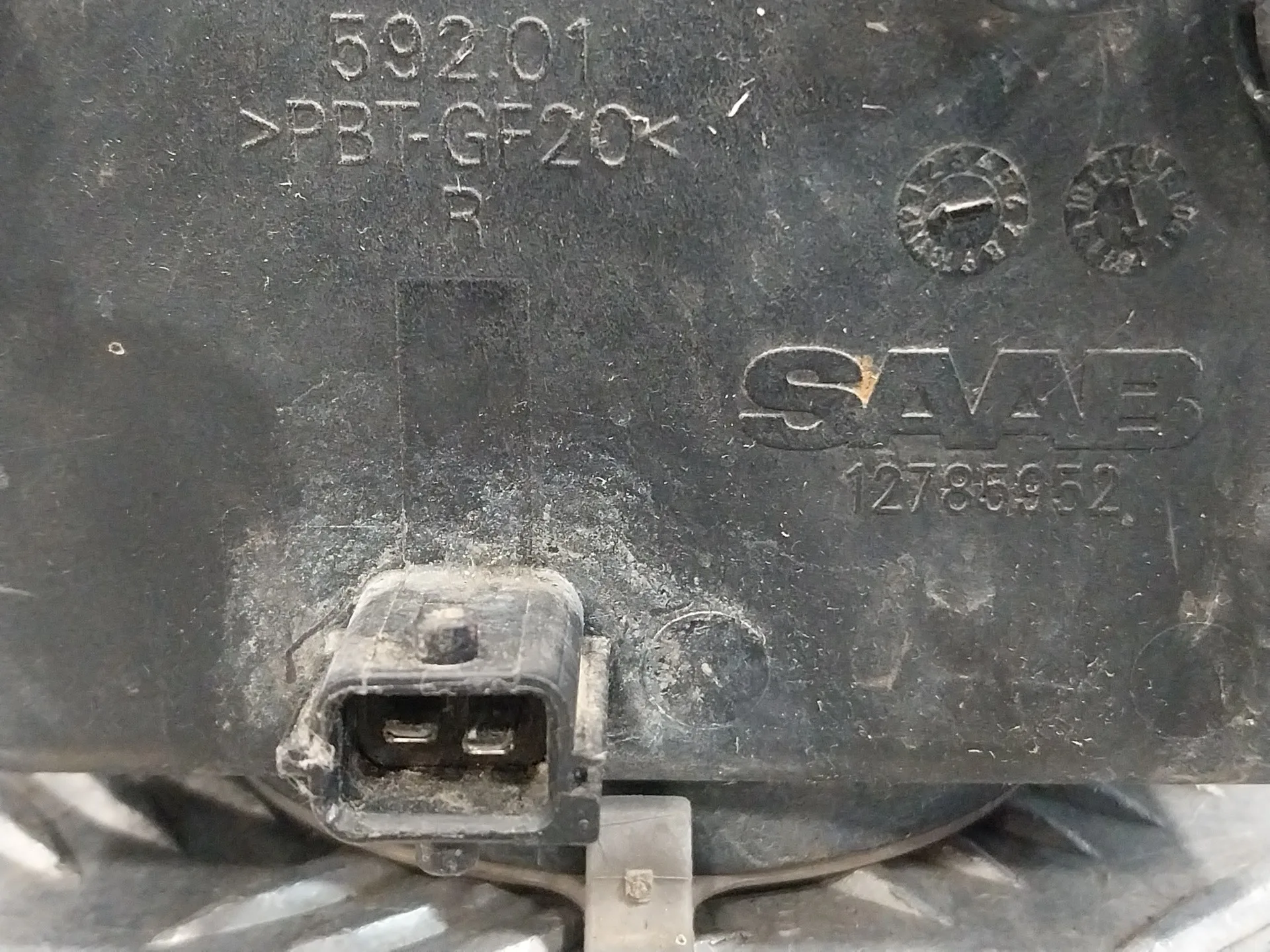 Faro Antiniebla Derecho para Saab 9-3 Sport Sedan