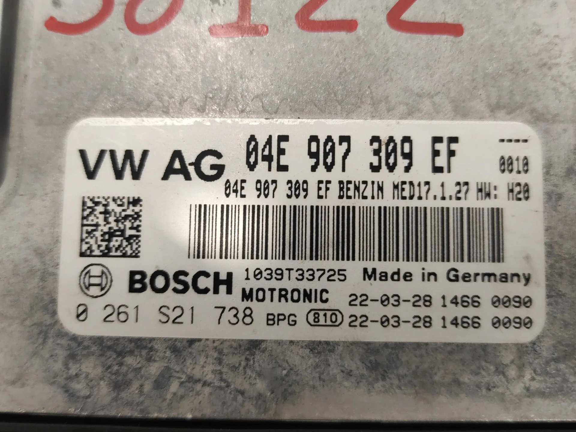 Centralita Motor Uce para Seat Alhambra (7N)