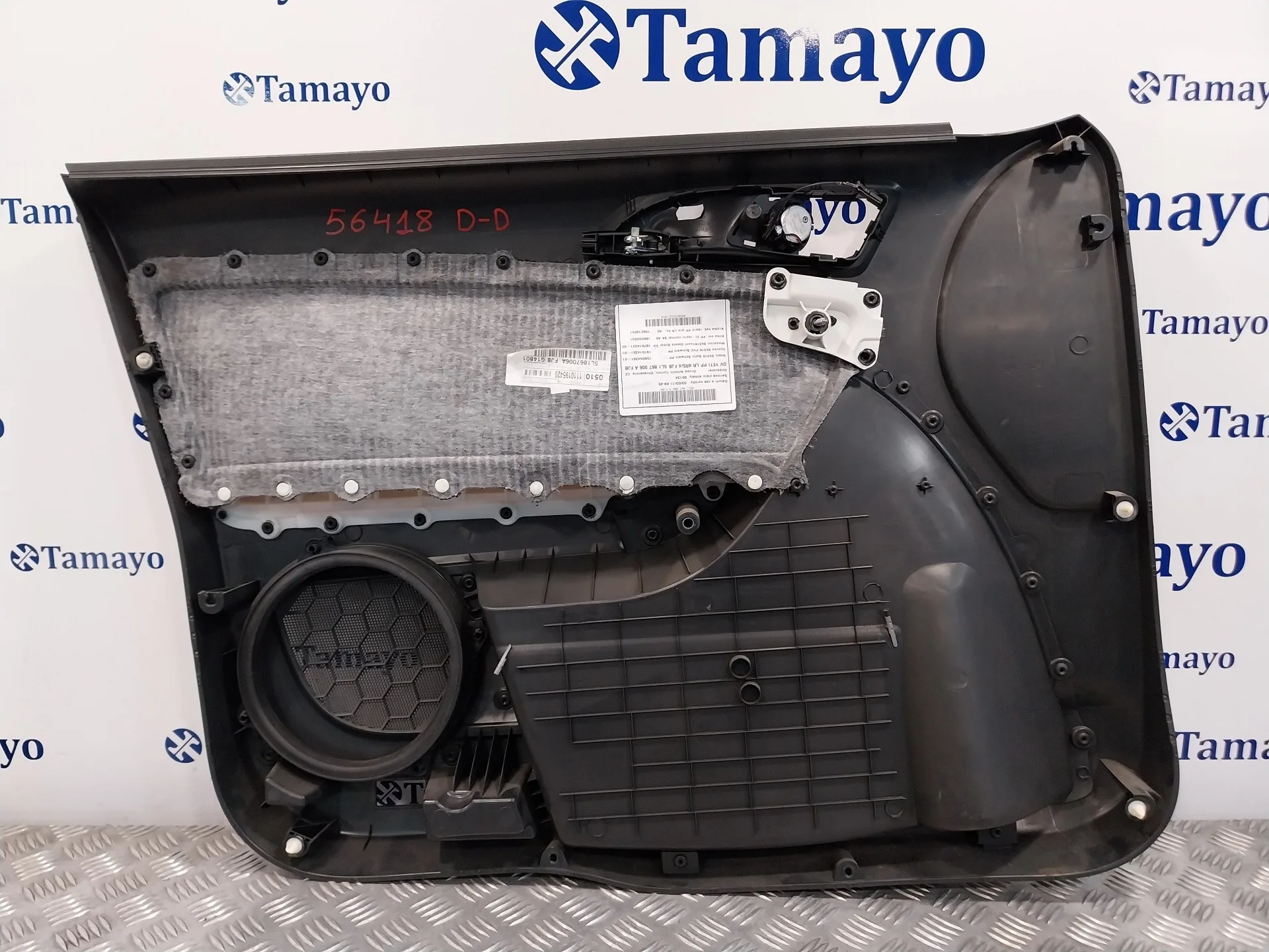 Guarnecido Puerta Delantera Derecha para Skoda Yeti