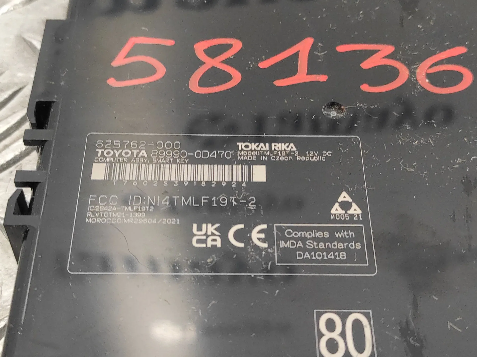 Modulo Electronico para Toyota Yaris Cross