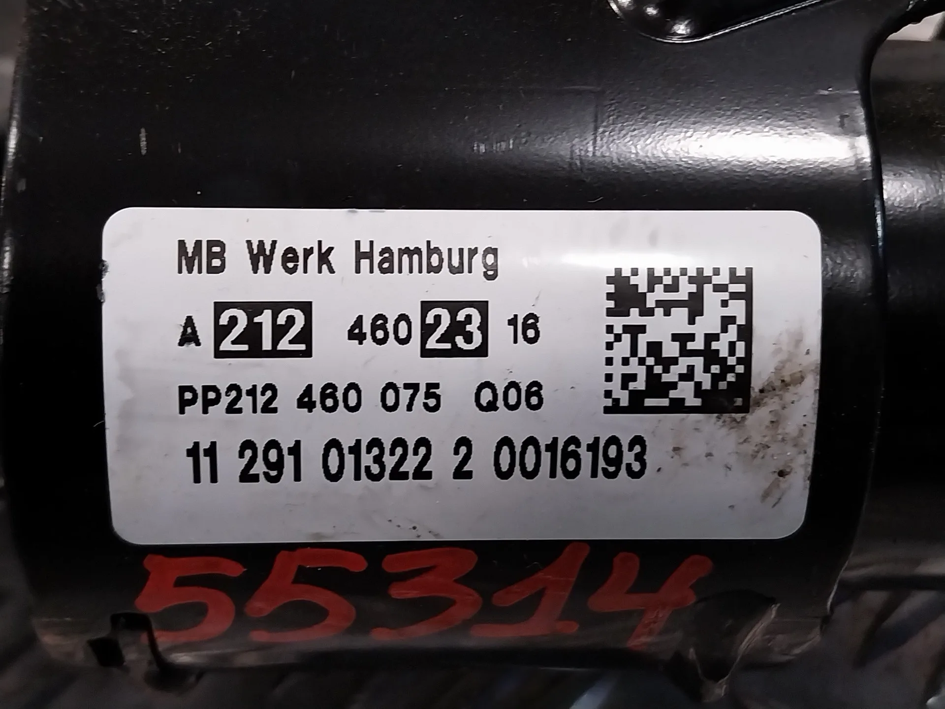 Columna Direccion para Mercedes-Benz Clase E (W212) Lim.