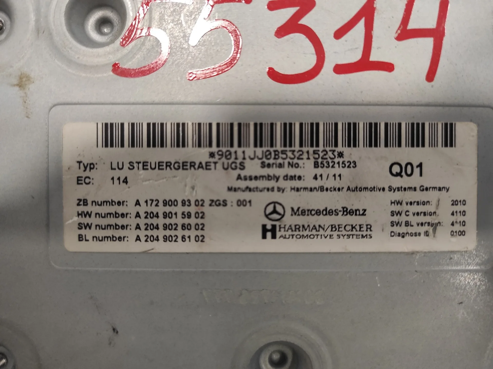 Modulo Electronico para Mercedes-Benz Clase E (W212) Lim.