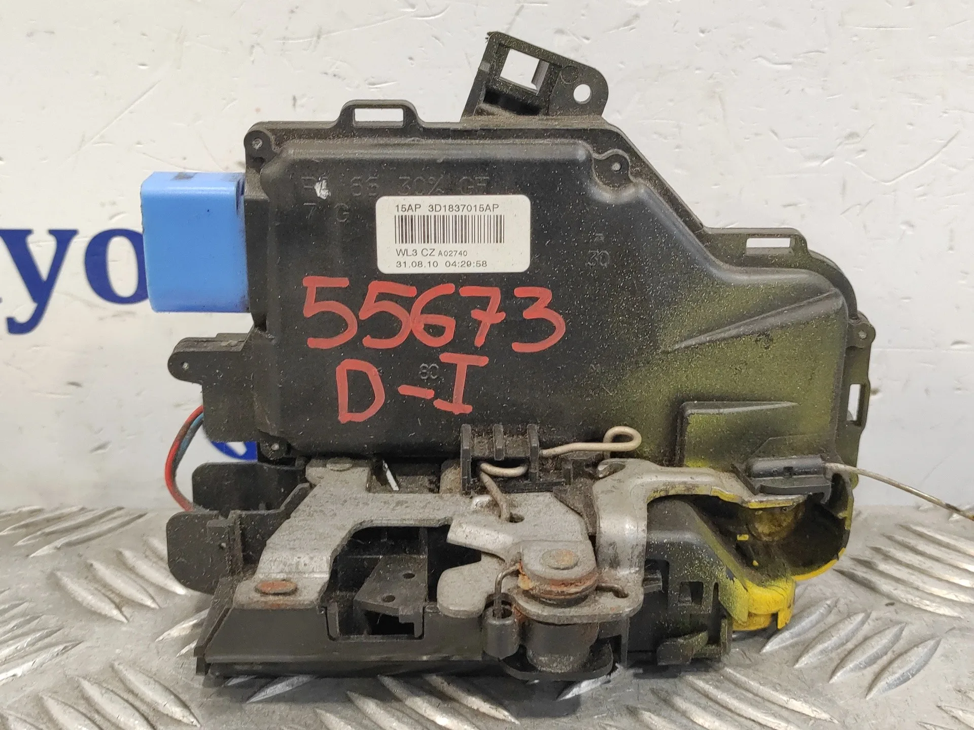 Cerradura Puerta Delantera Izquierda para Skoda Octavia Berlina (1Z3)