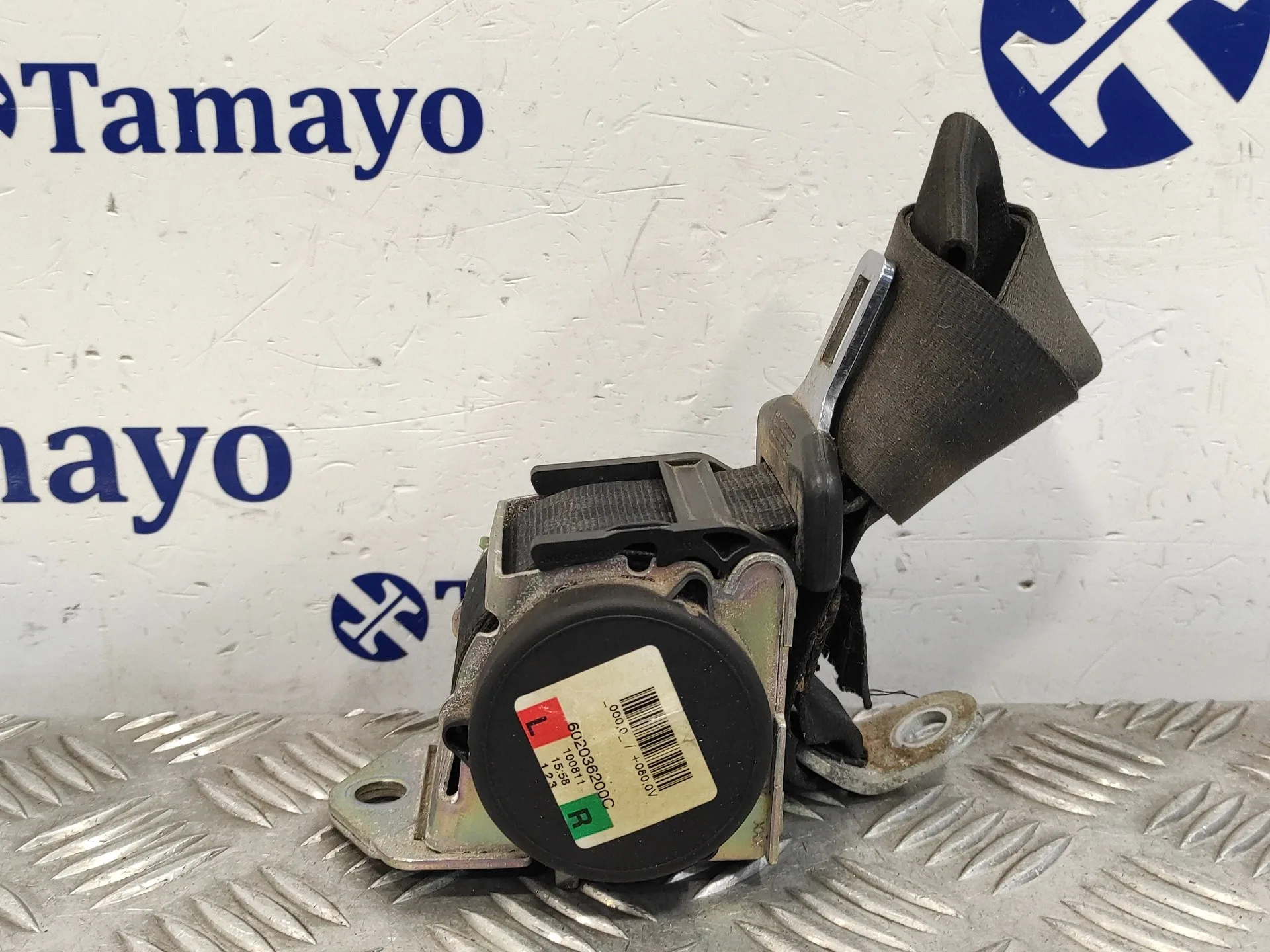 Cinturon Seguridad Trasero Izquierdo para Skoda Octavia Berlina (1Z3)