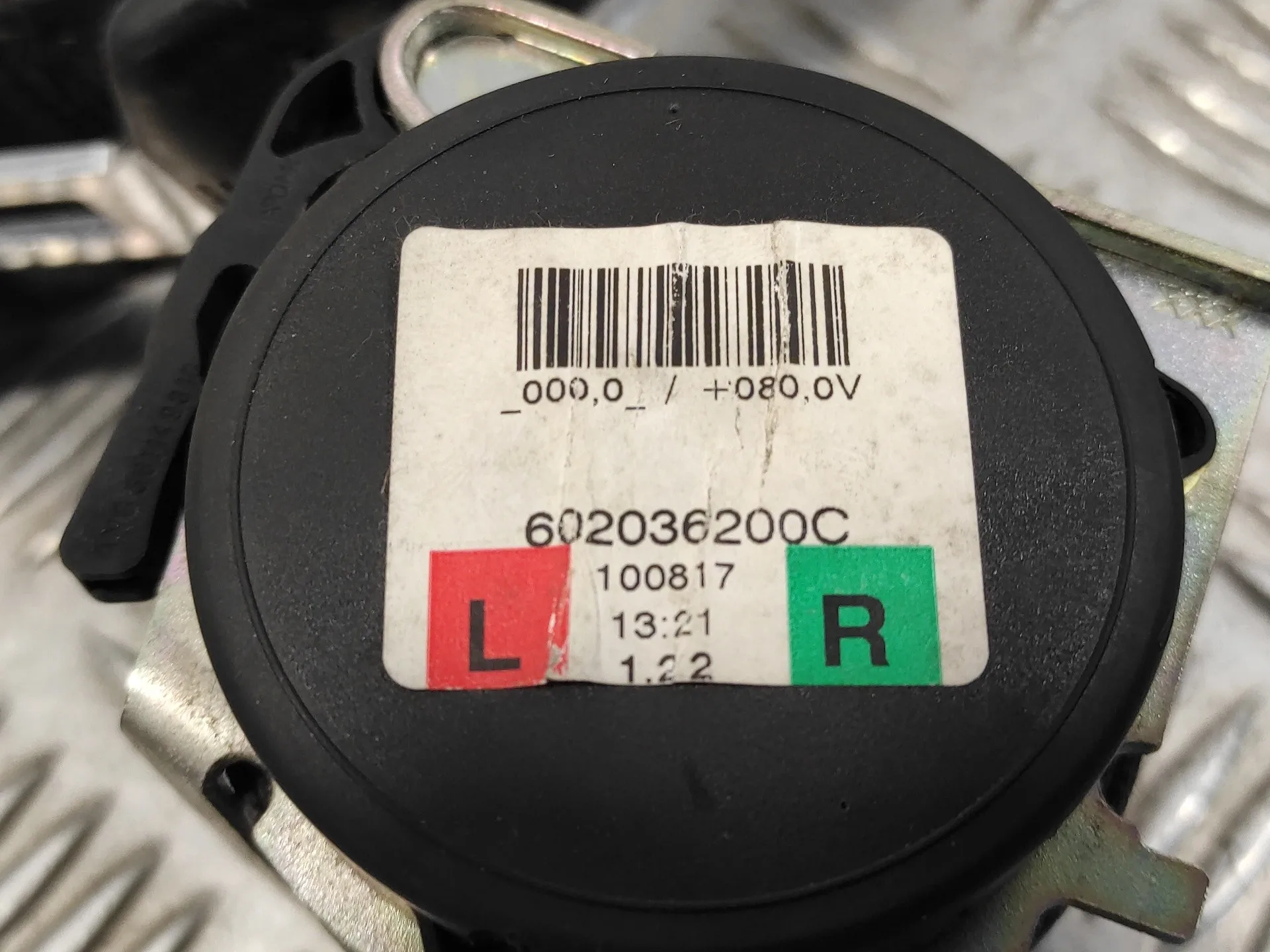 Cinturon Seguridad Trasero Derecho para Skoda Octavia Berlina (1Z3)