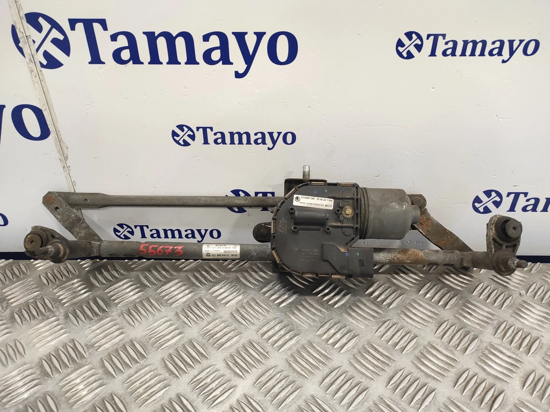 Motor Limpia Delantero para Skoda Octavia Berlina (1Z3)
