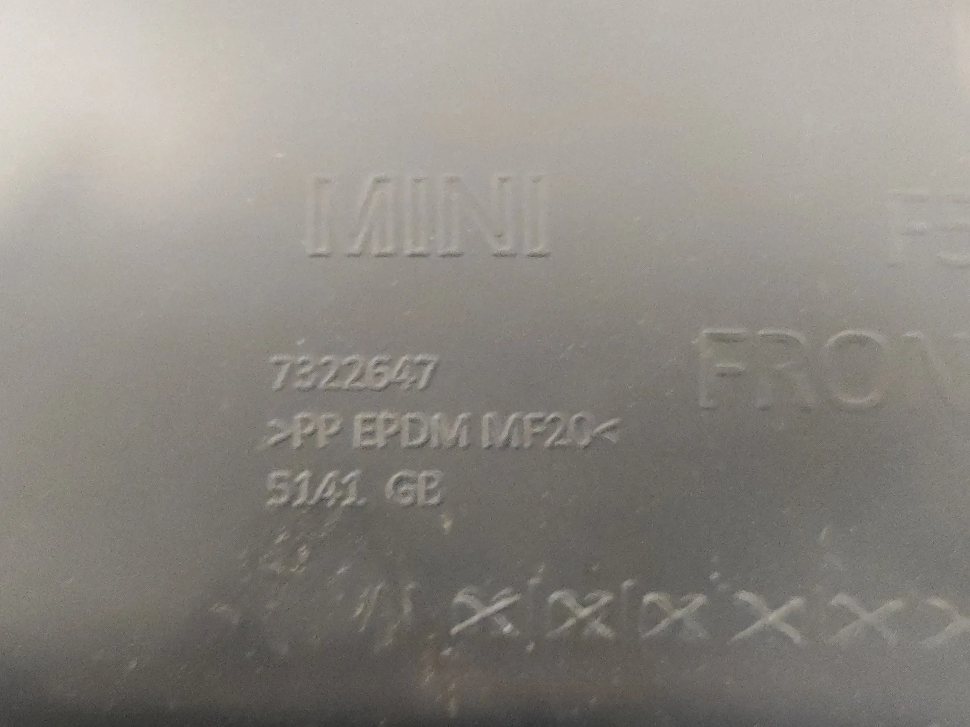 Guarnecido Puerta Delantera Izquierda para Bmw Mini (F56)