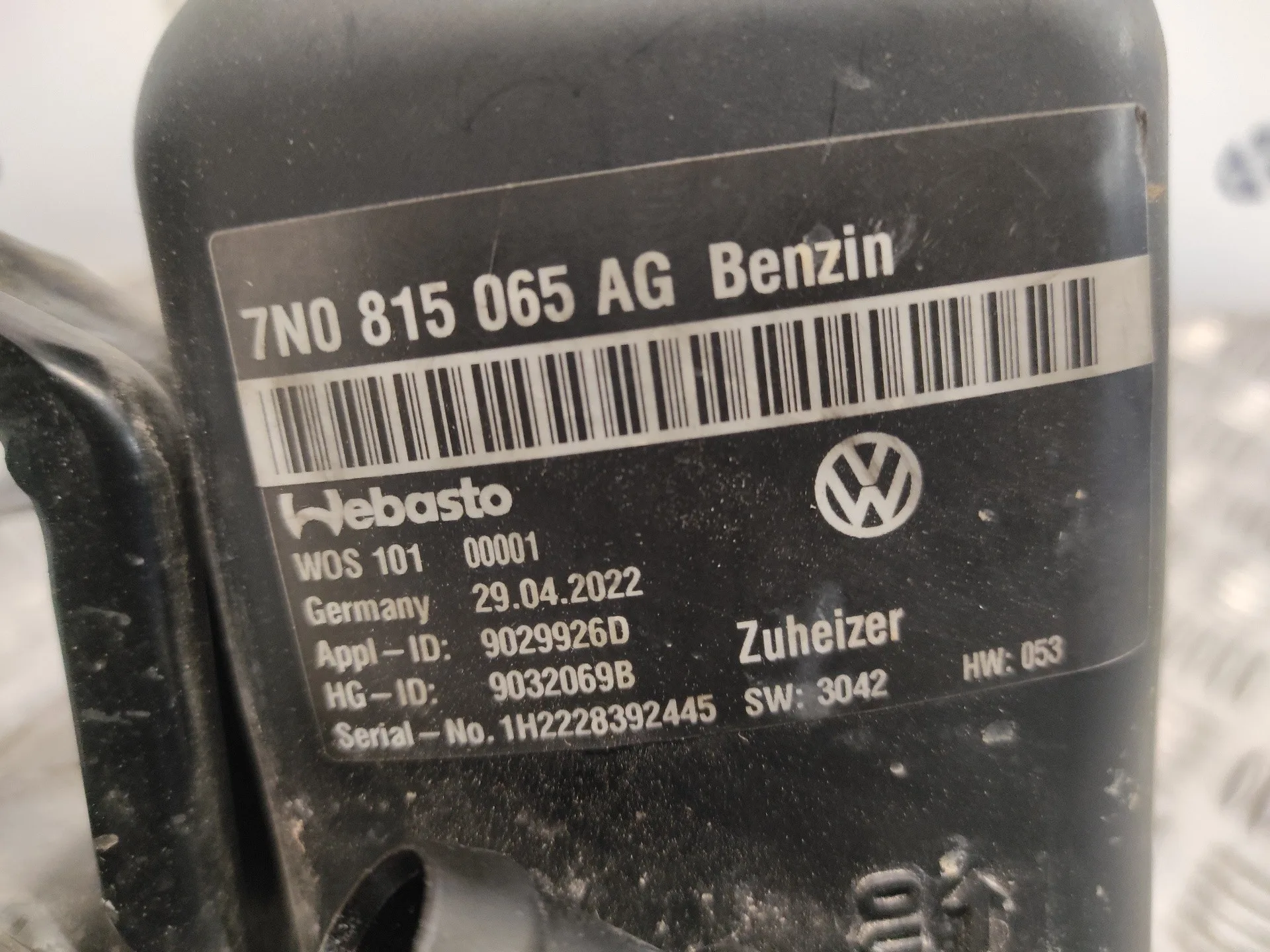 Motor Calefaccion para Seat Alhambra (7N)