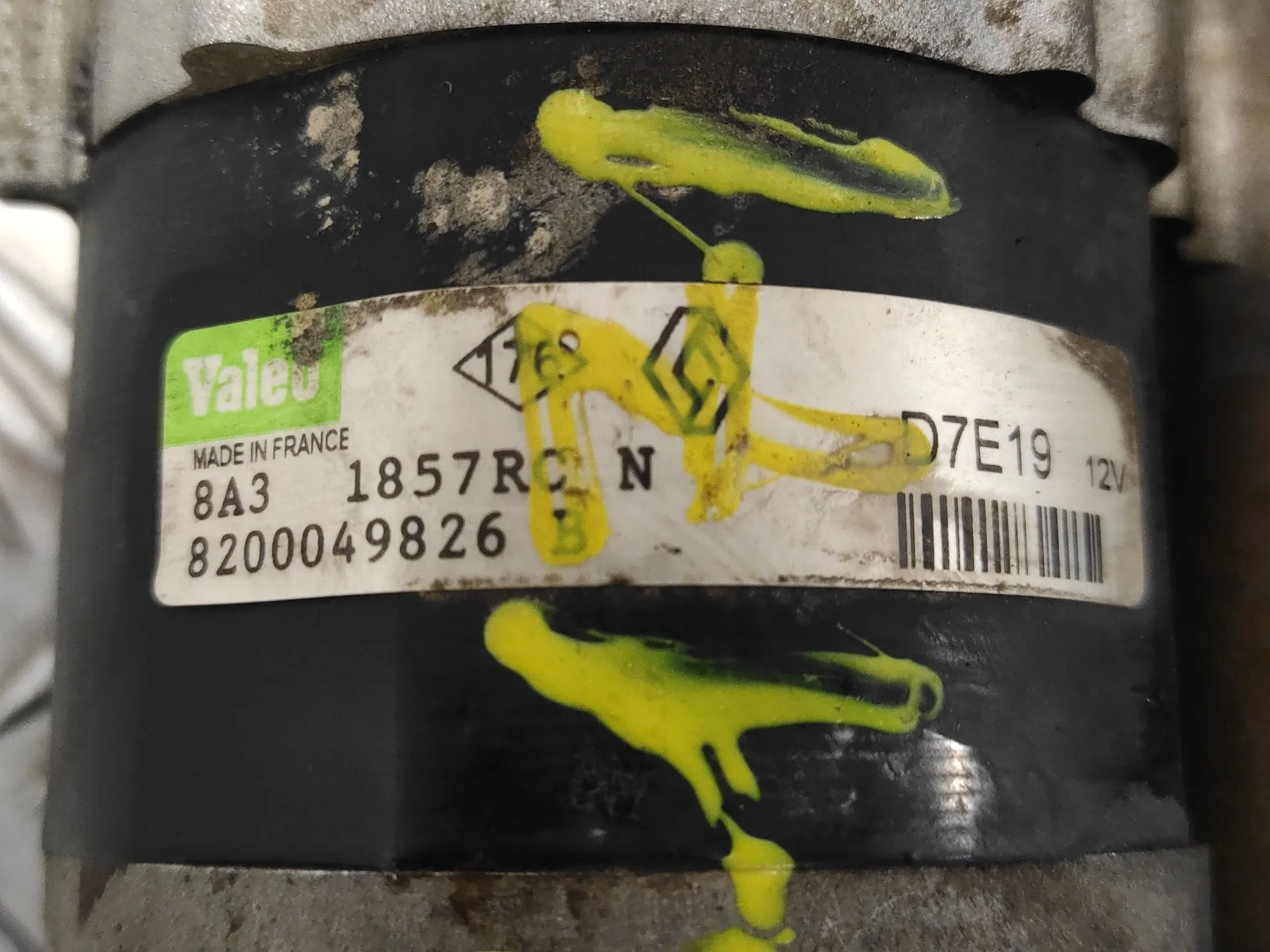 Motor Arranque para Renault Clio Ii Fase Ii (B/Cb0)
