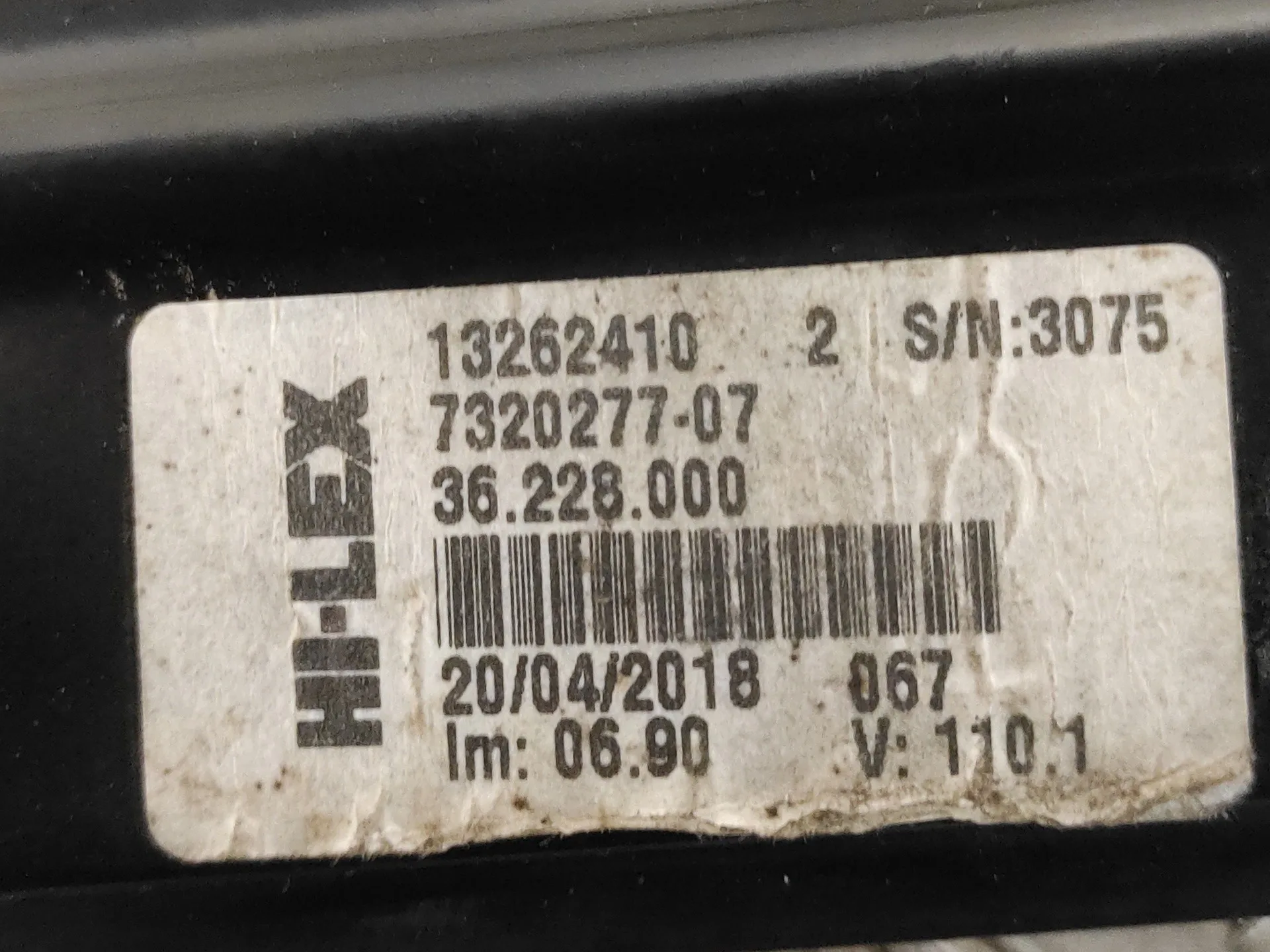 Elevalunas Delantero Izquierdo para Bmw Mini (F56)