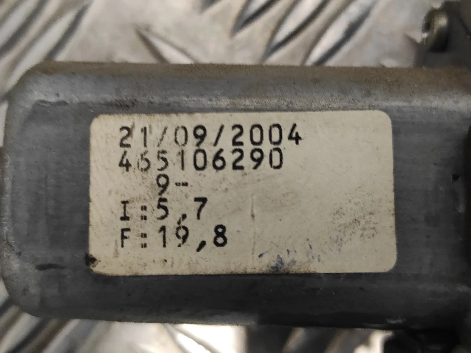 Elevalunas Delantero Derecho para Fiat Multipla Nuevo (186)
