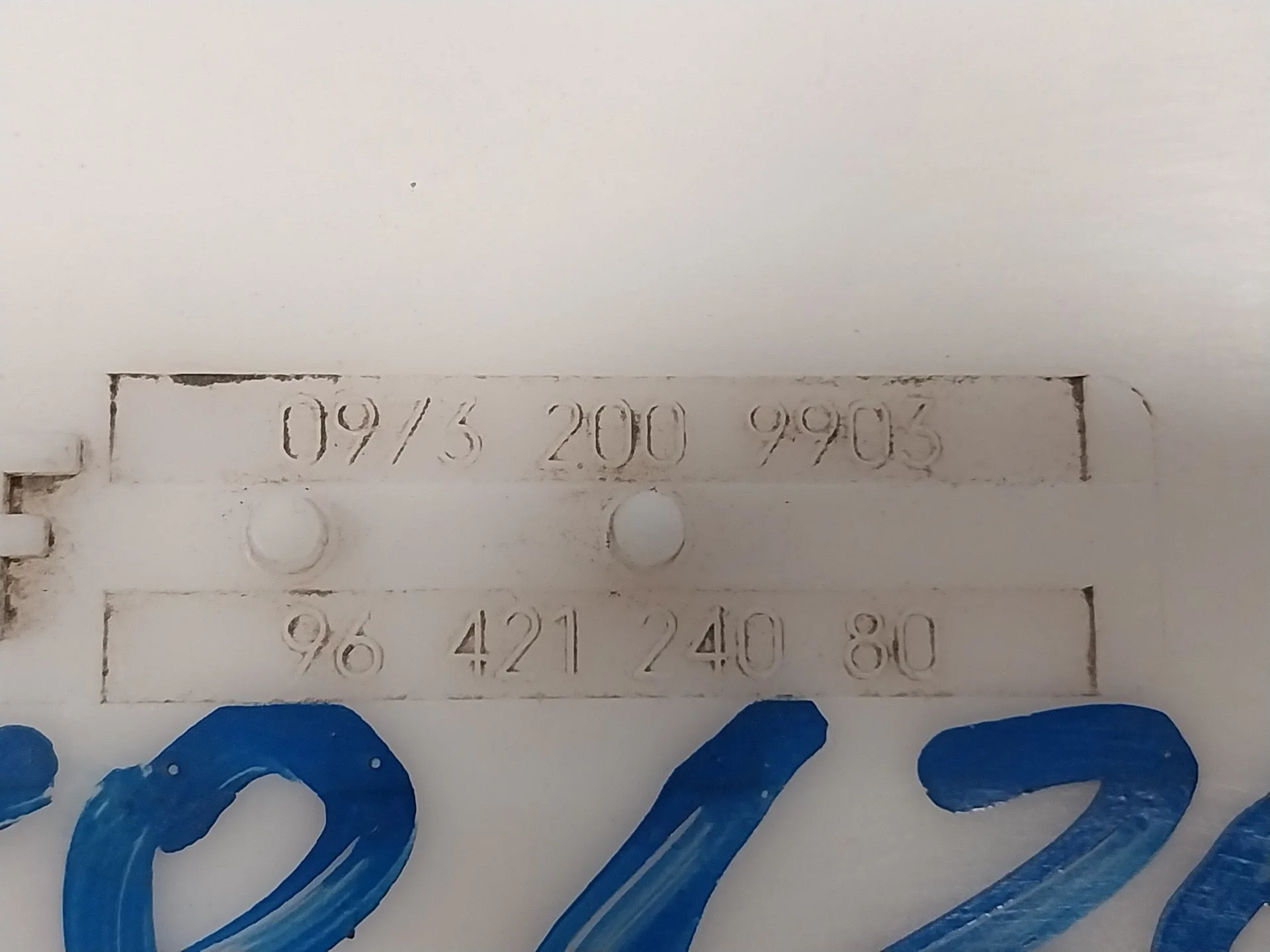 Aforador para Peugeot 206 Sw