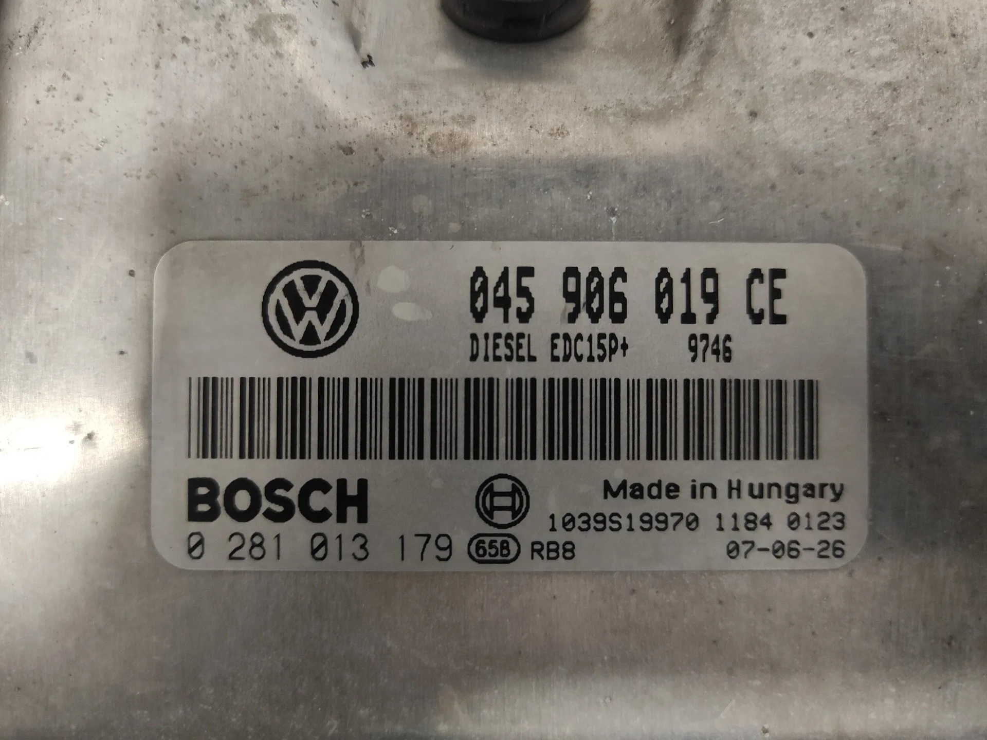 Centralita Motor Uce para Skoda Fabia (5J2 )