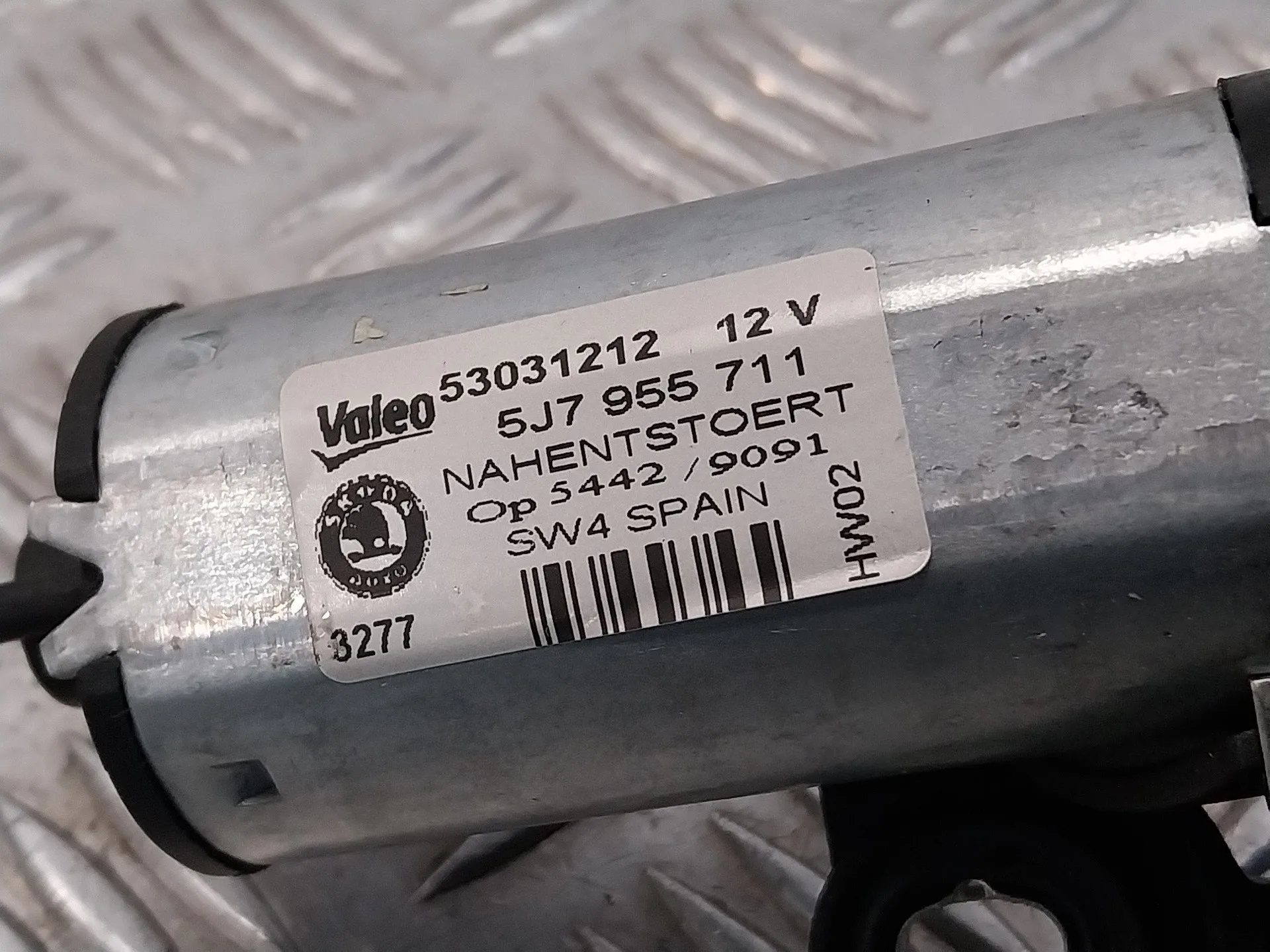 Motor Limpia Trasero para Skoda Fabia (5J2 )