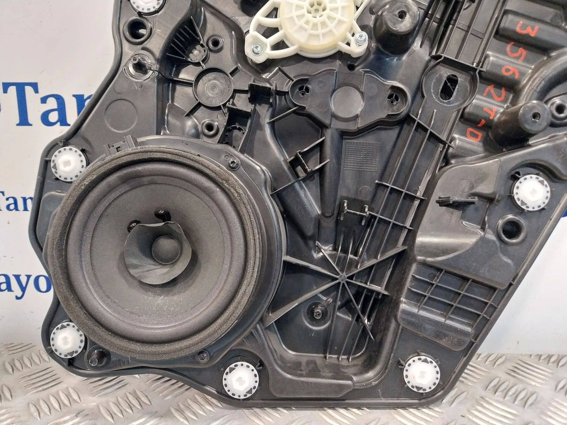 Elevalunas Trasero Derecho para Ford Fiesta (Ce1)