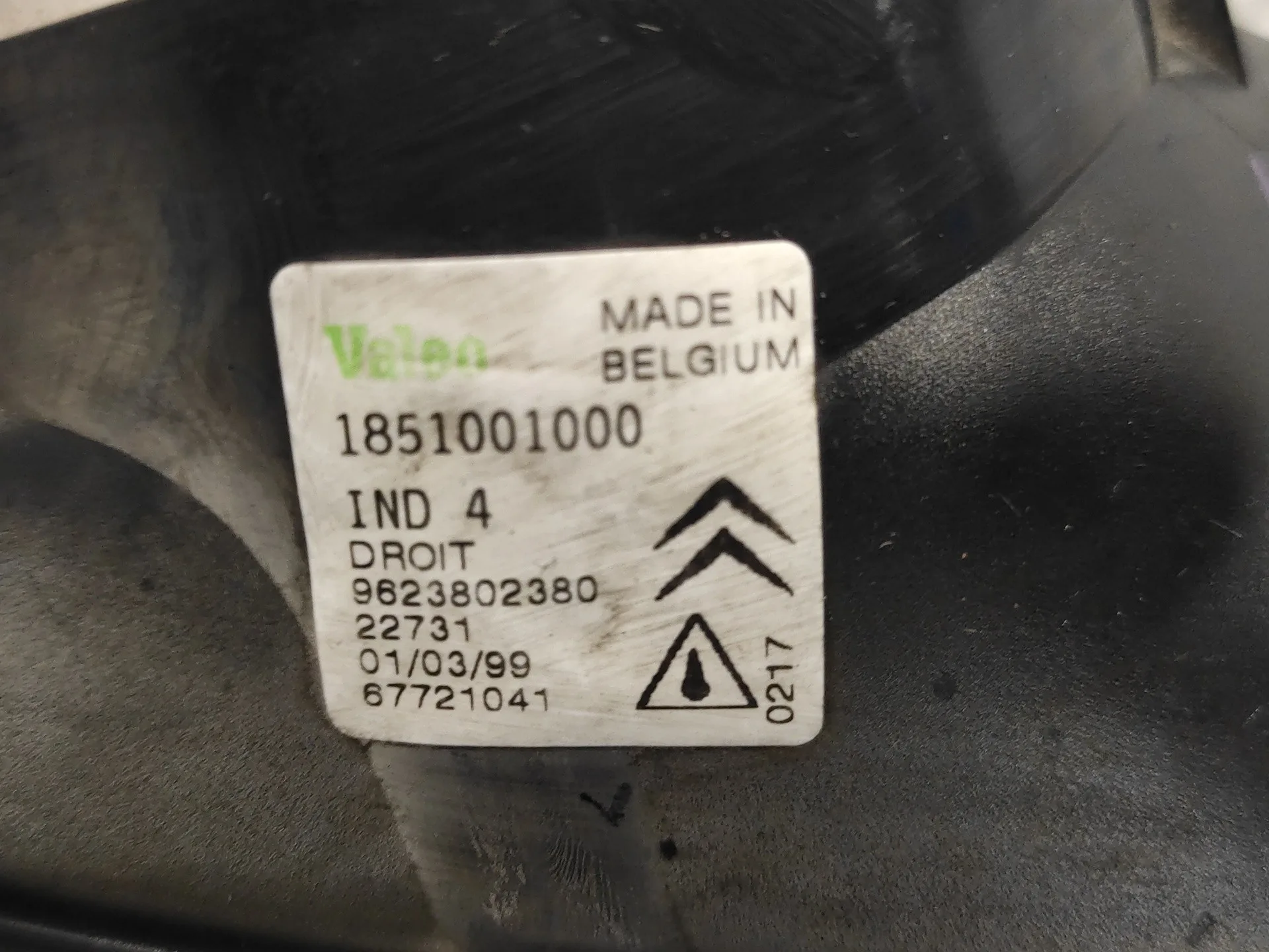 Faro Antiniebla Derecho para Citroën Xsara Berlina
