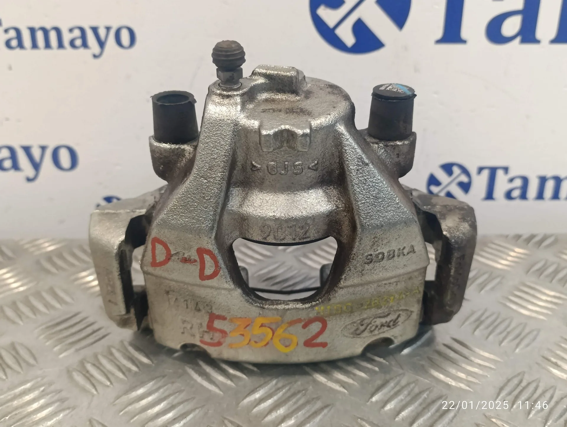 Pinza Freno Delantera Derecha para Ford Fiesta (Ce1)