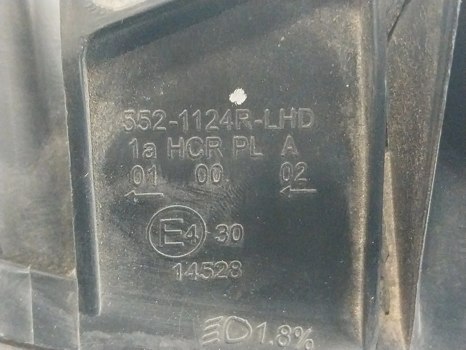 Faro Derecho para Fiat Ducato Caja Cerrada 33 (06.2006 =>)