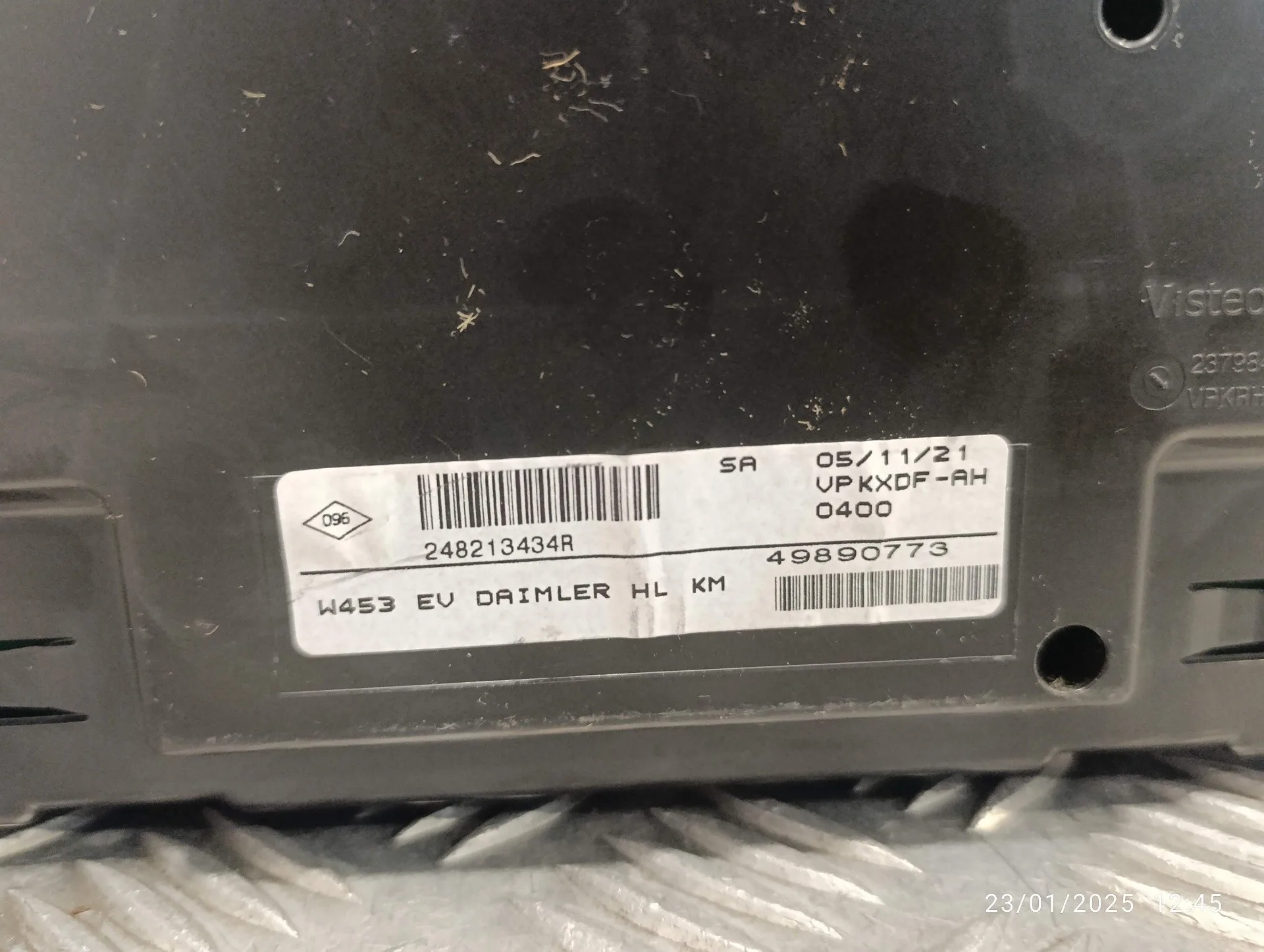 Cuadro Instrumentos para Smart Forfour
