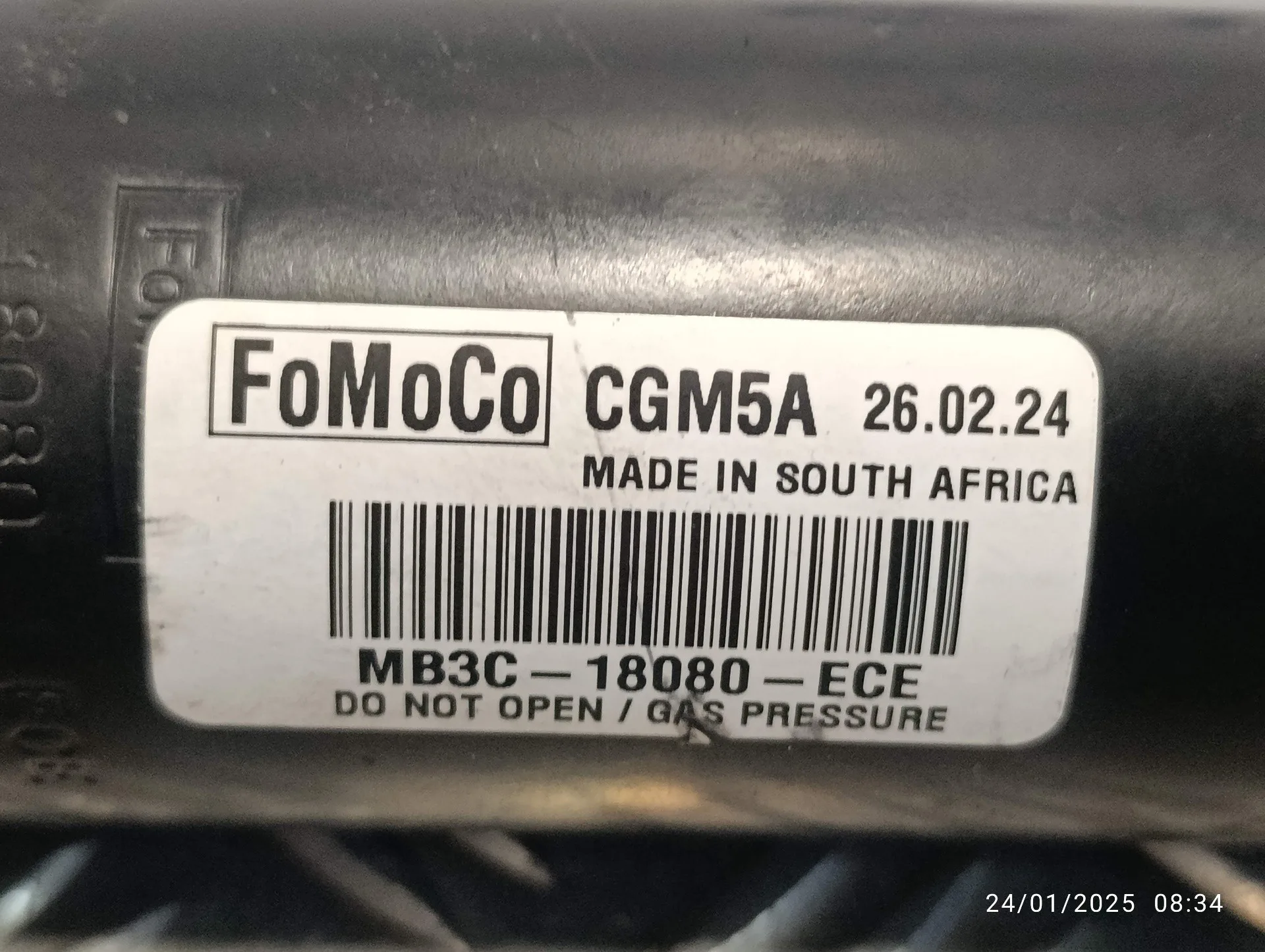 Amortiguador Trasero Izquierdo para Ford Ranger (Tke)