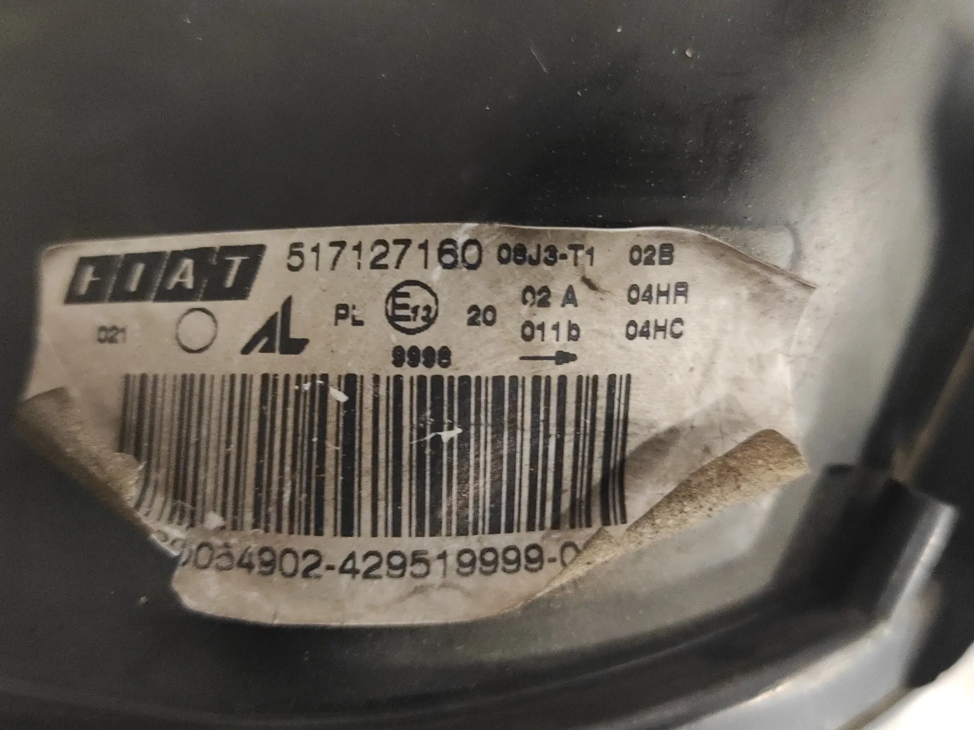 Faro Izquierdo para Fiat Stilo Multi Wagon (192)
