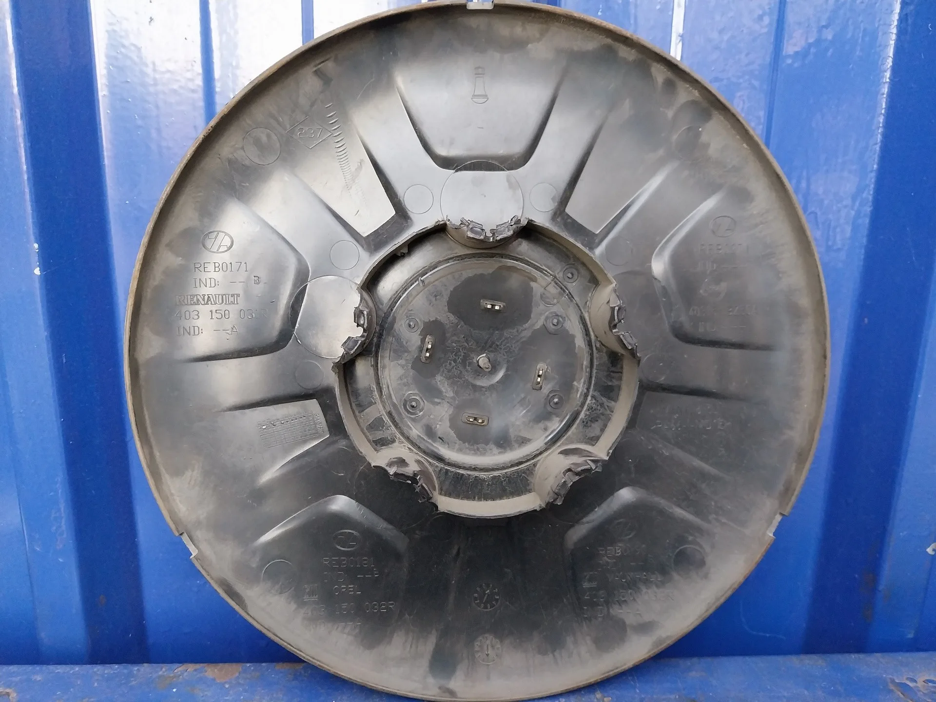 Tapacubos para Opel Movano B Pritsche/Kipper/Koffer