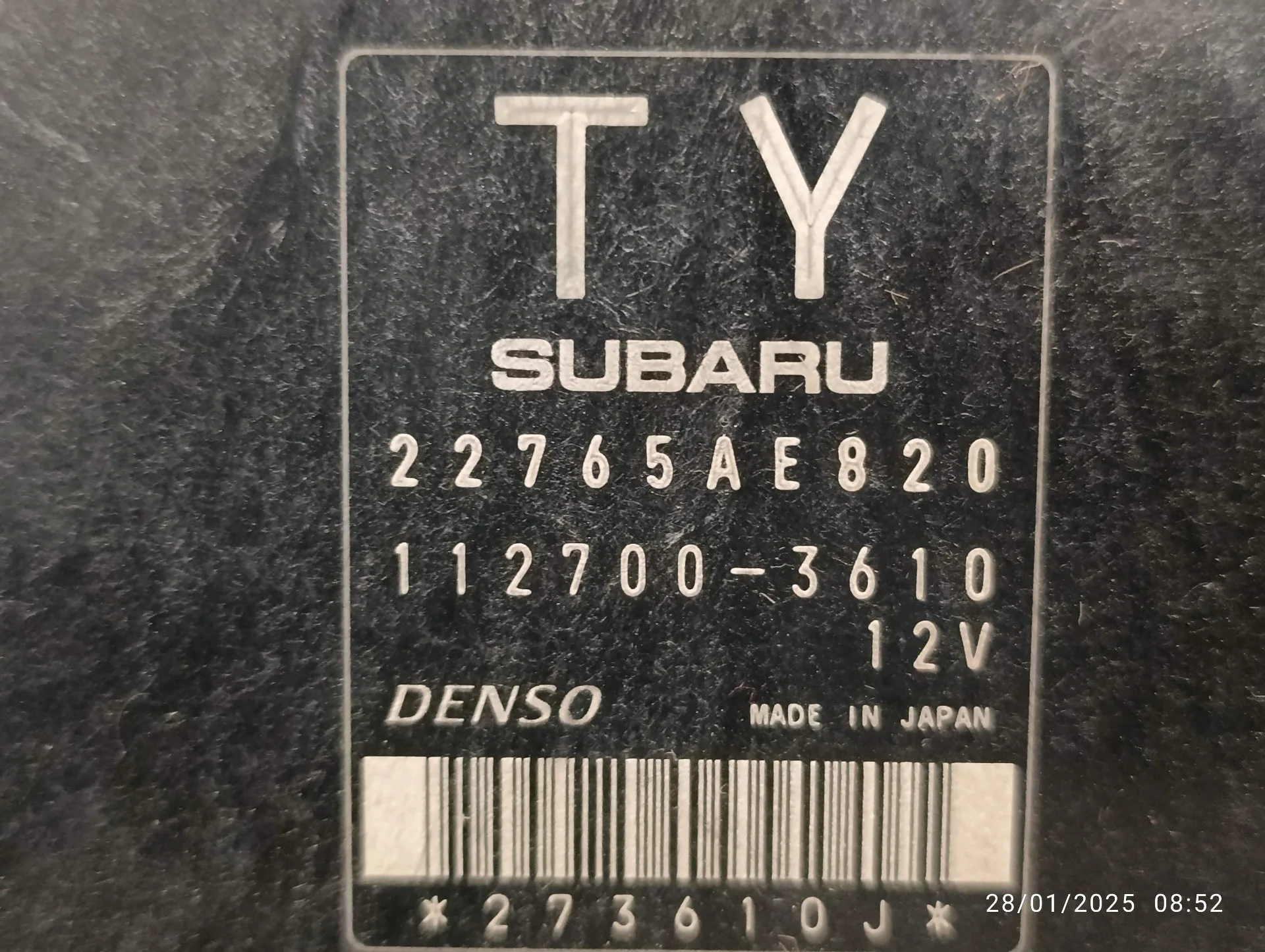 Modulo Electronico para Subaru Xv