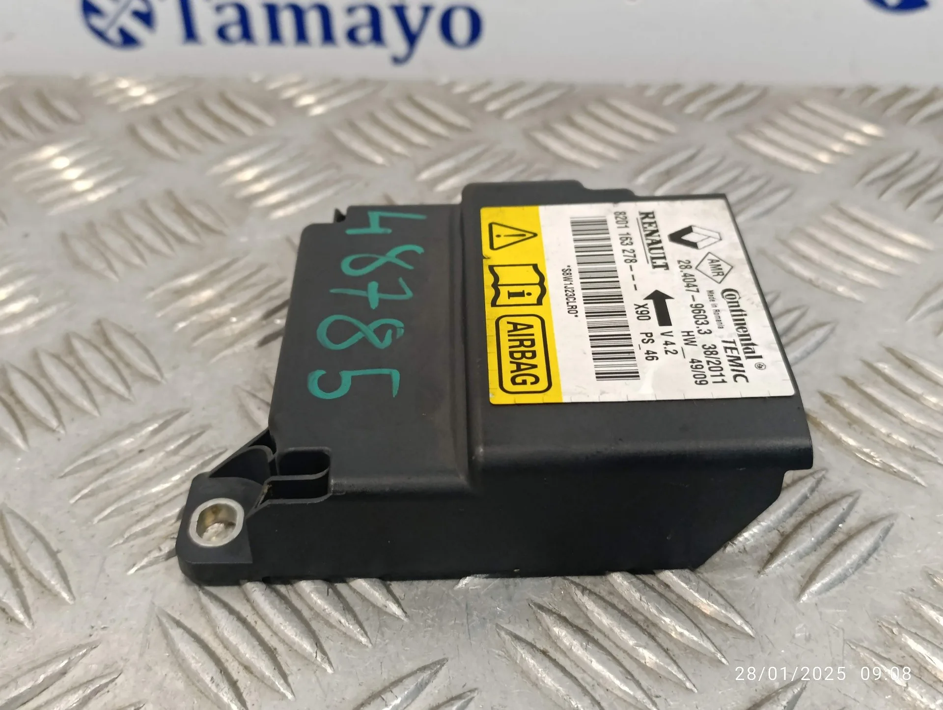 Centralita Airbag para Dacia Sandero
