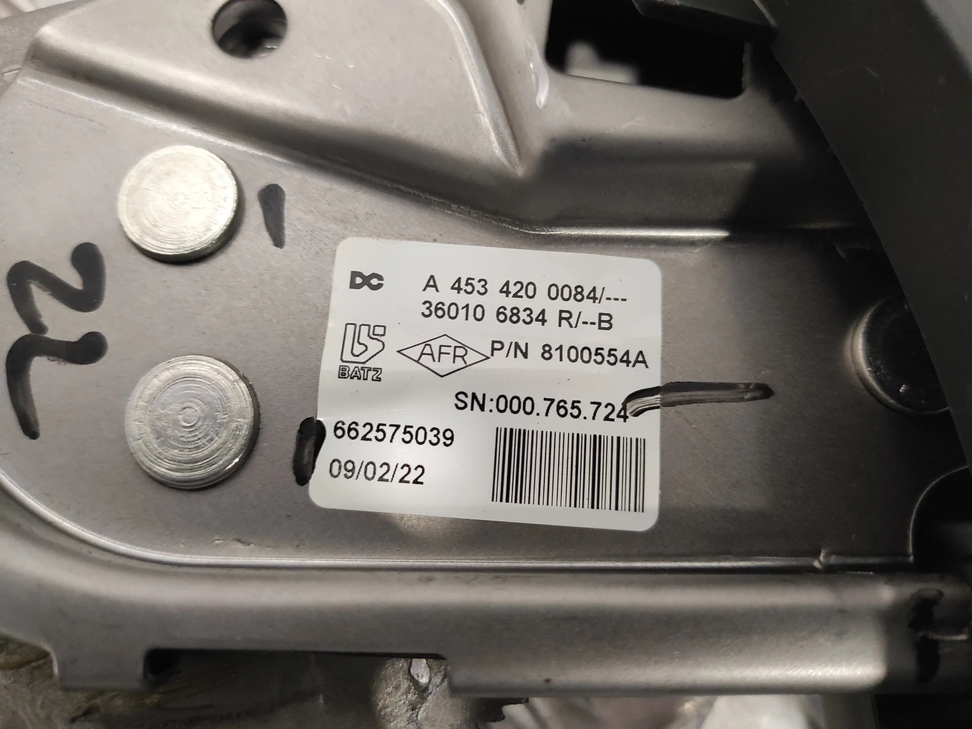 Palanca Freno De Mano para Smart Forfour