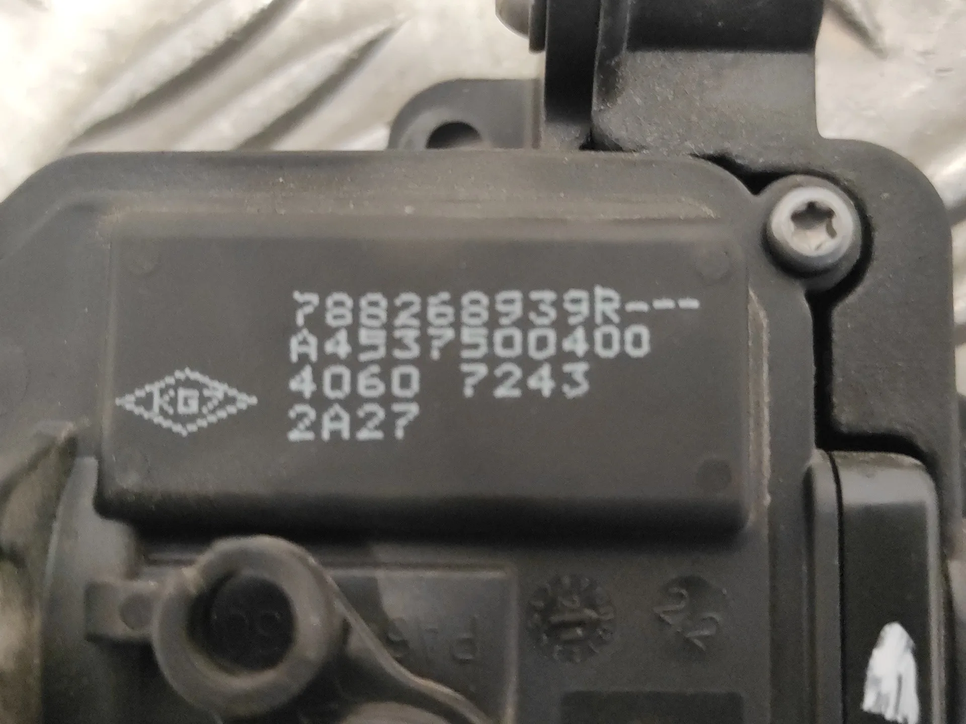 Motor Cierre Tapa Combustible para Smart Forfour