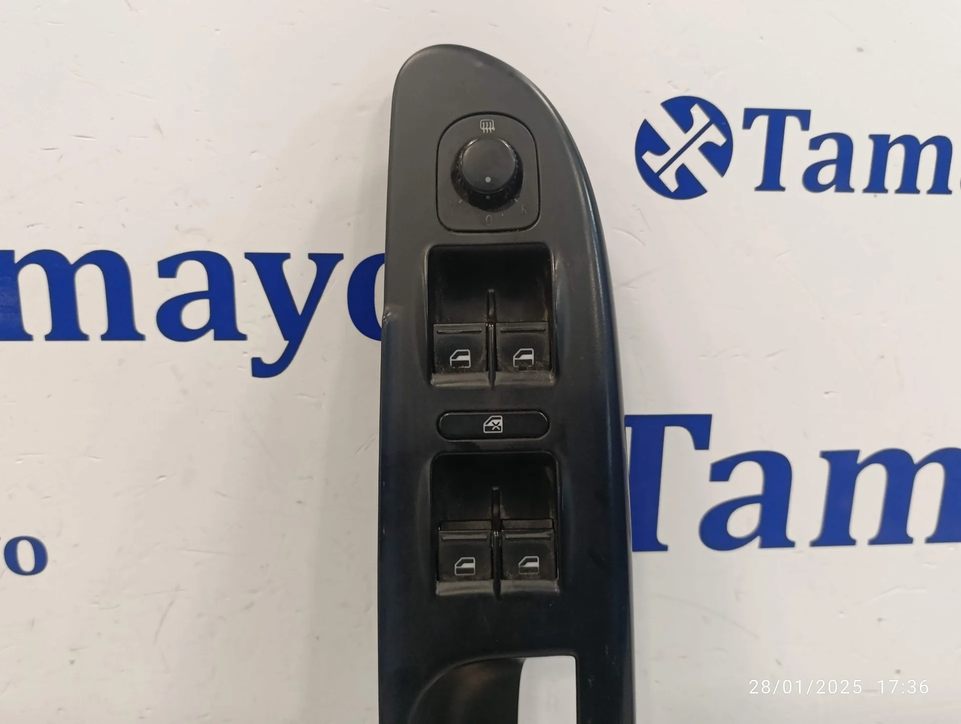Mando Elevalunas Delantero Izquierdo para Volkswagen Passat Berlina (3C2)