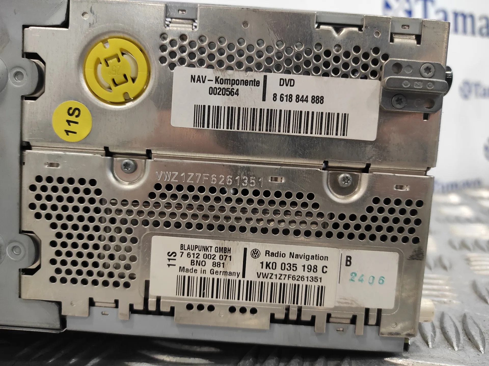 Sistema Audio / Radio Cd para Volkswagen Passat Berlina (3C2)