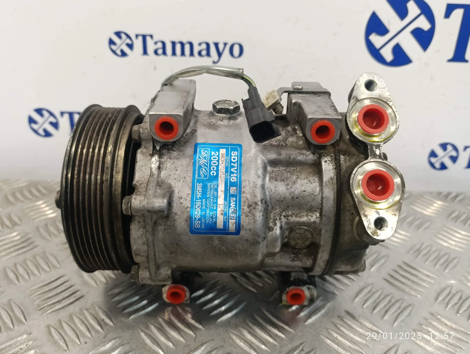 Compresor Aire Acondicionado para Ford Focus C-Max (Cap)
