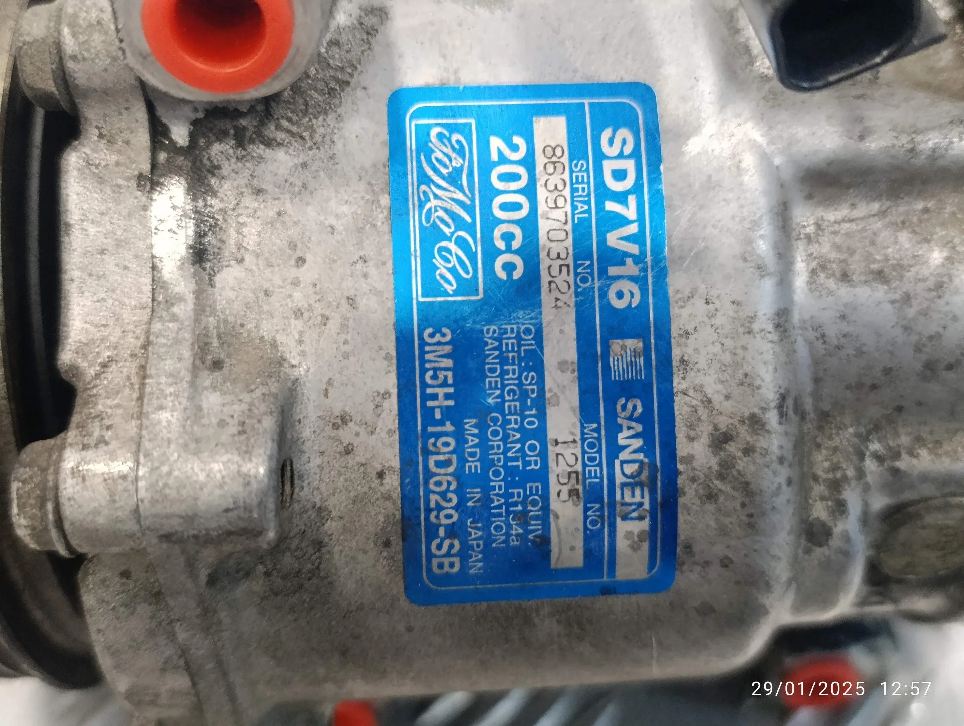Compresor Aire Acondicionado para Ford Focus C-Max (Cap)