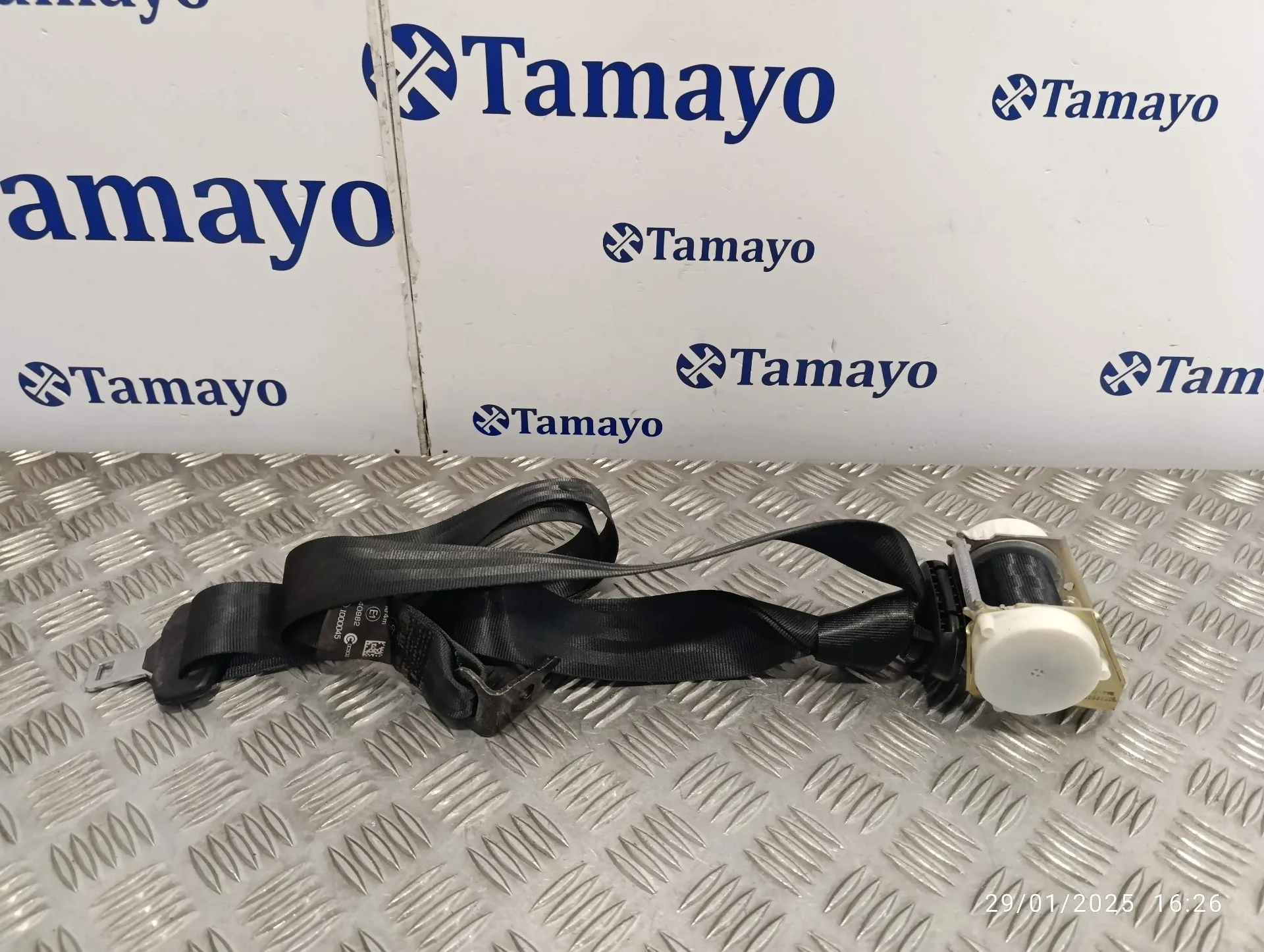 Cinturon Seguridad Trasero Izquierdo para Ford Fiesta (Ccn)