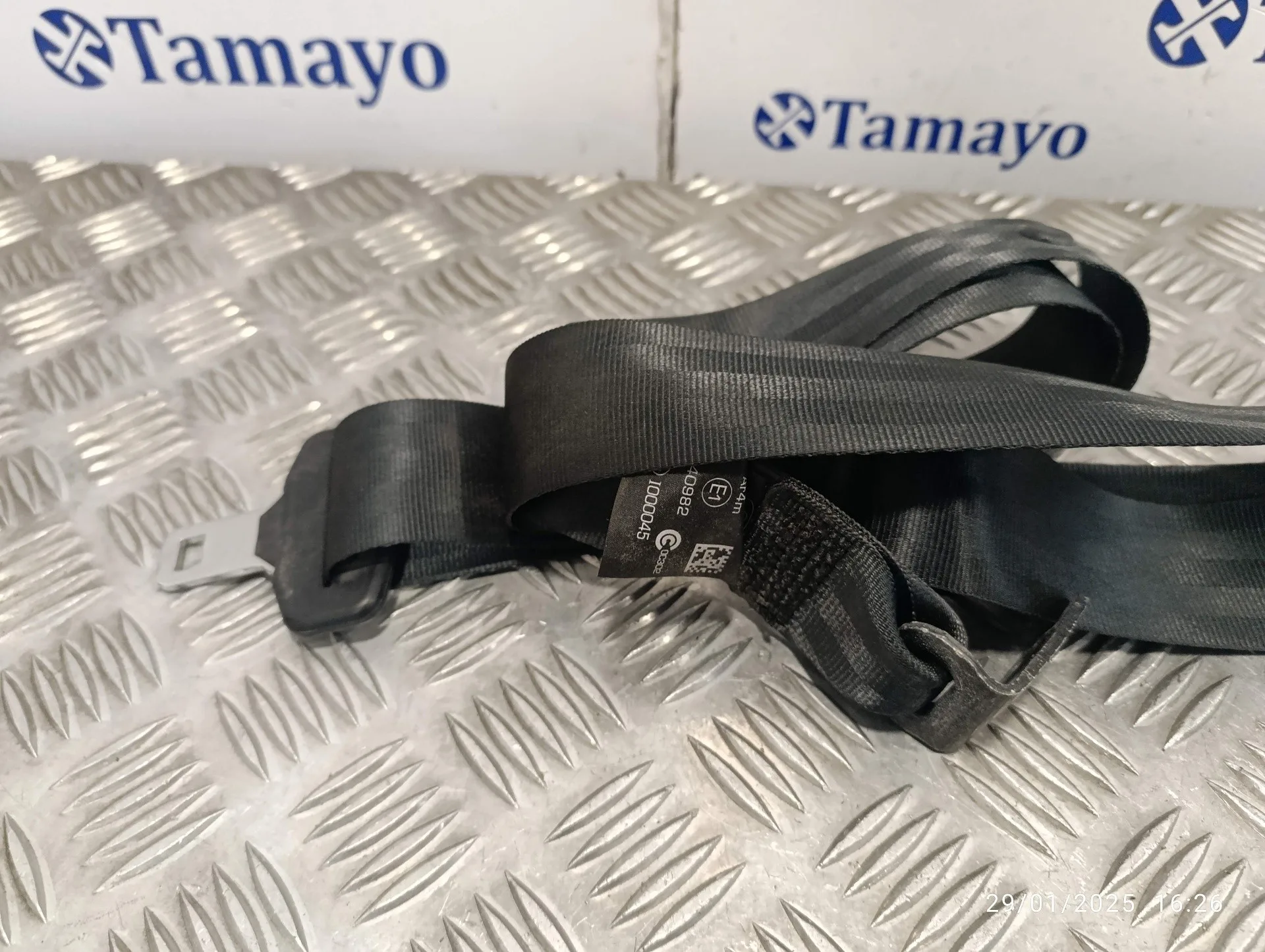 Cinturon Seguridad Trasero Izquierdo para Ford Fiesta (Ccn)