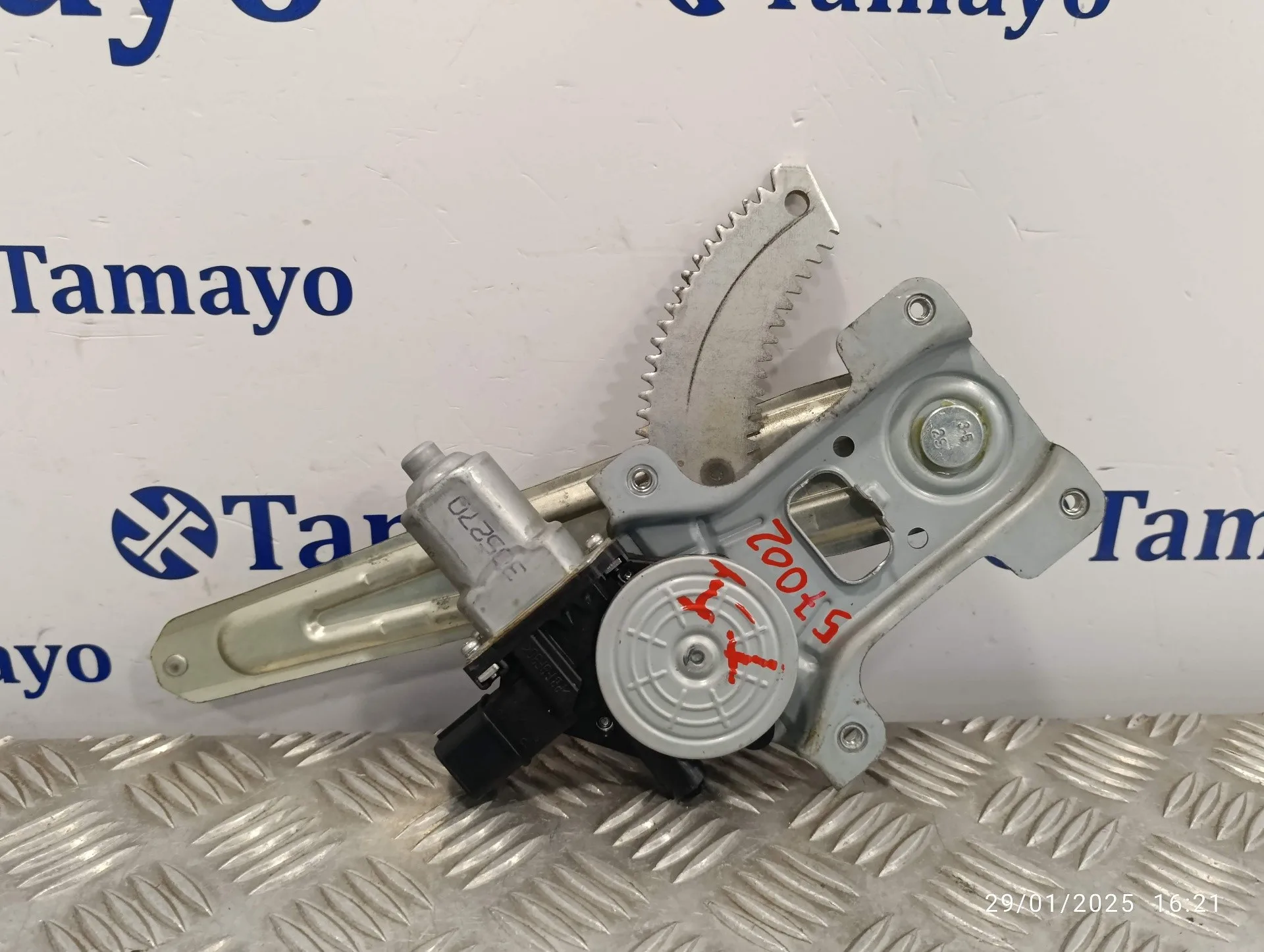 Elevalunas Trasero Izquierdo para Subaru Xv
