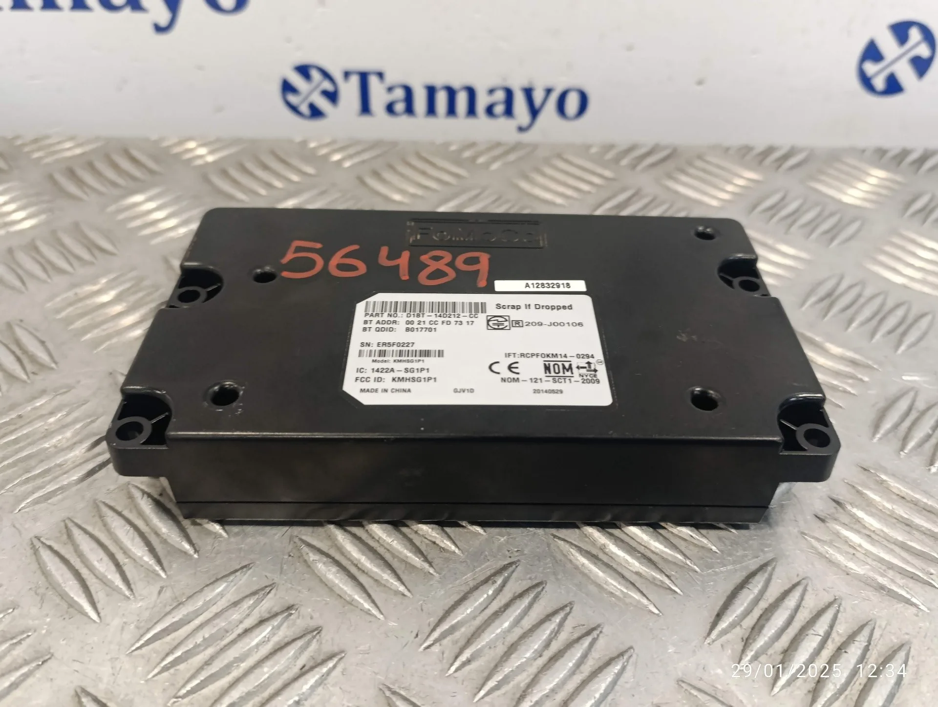 Modulo Electronico para Ford Fiesta (Ccn)