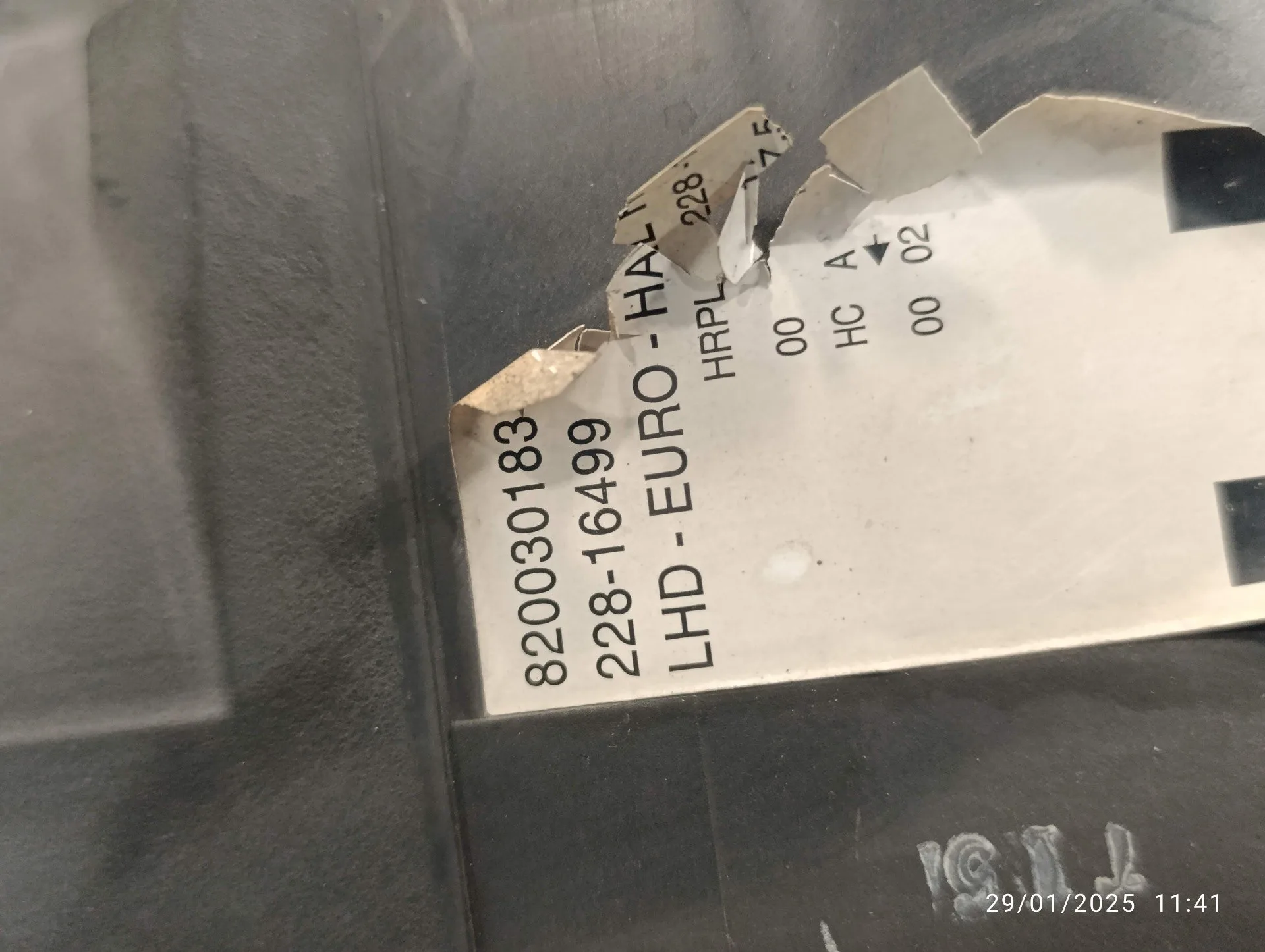 Faro Derecho para Renault Modus