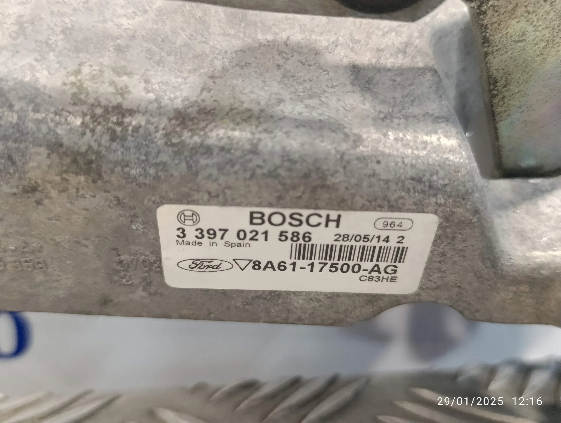 Motor Limpia Delantero para Ford Fiesta (Ccn)