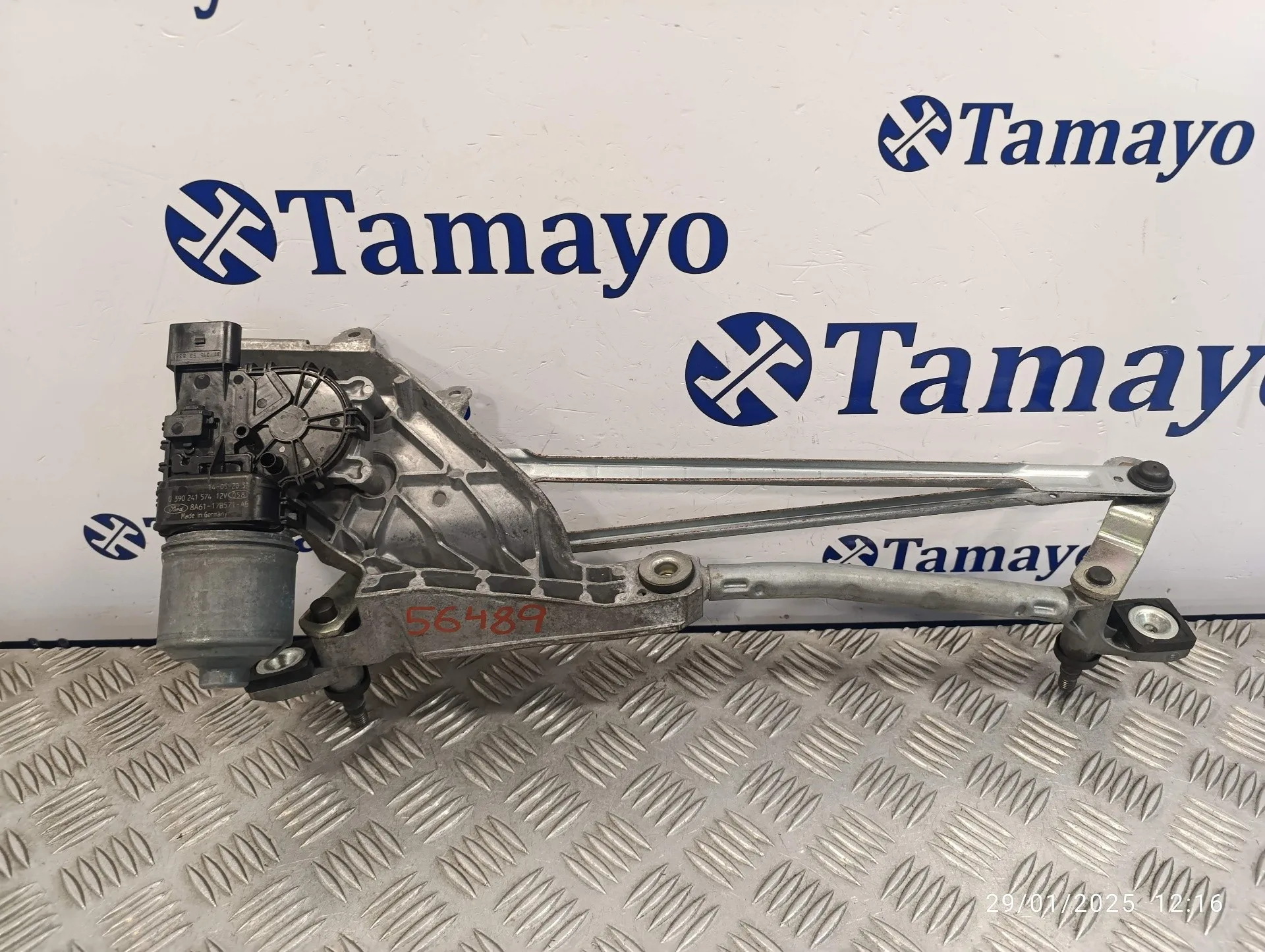 Motor Limpia Delantero para Ford Fiesta (Ccn)