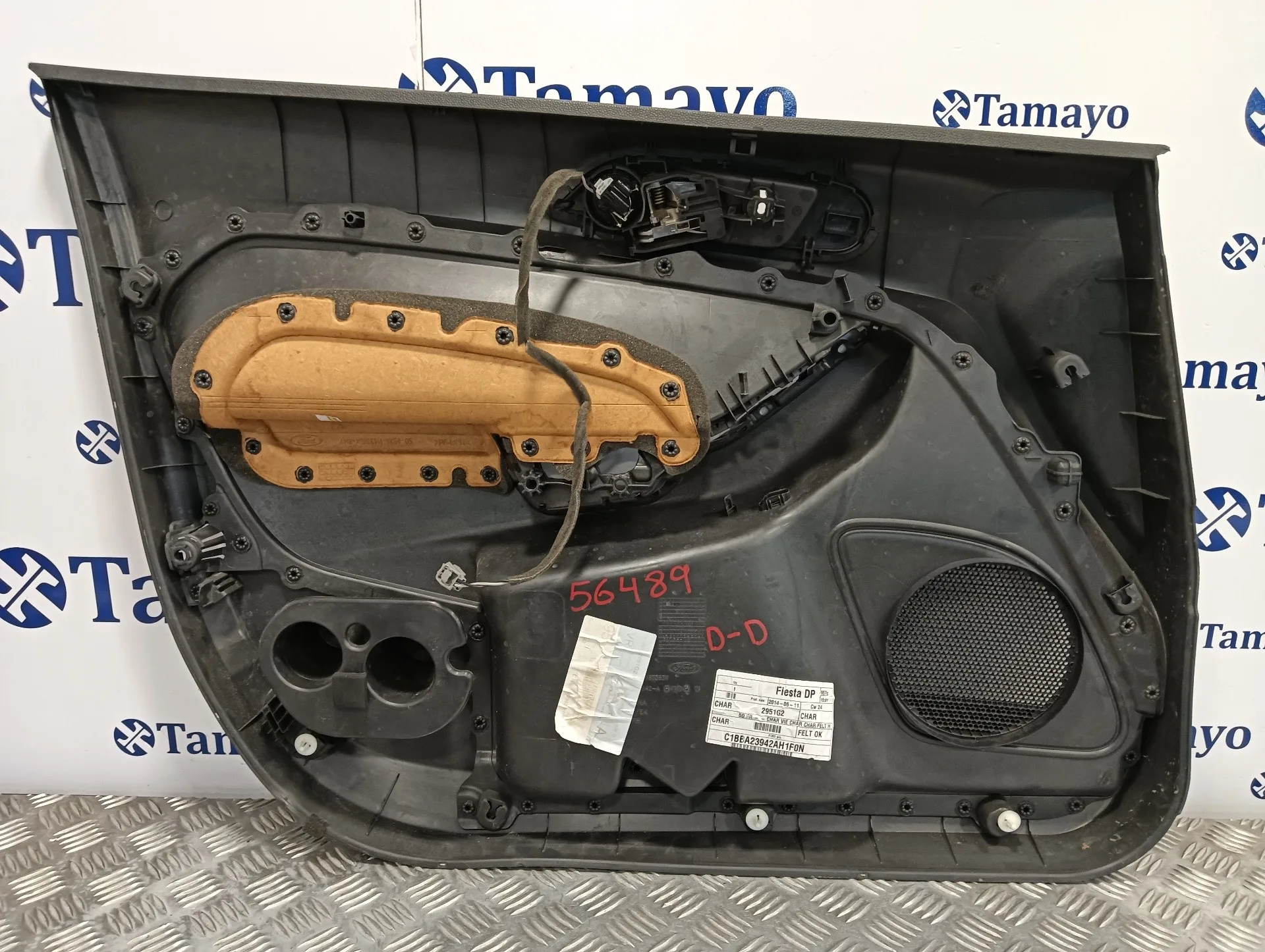 Guarnecido Puerta Delantera Derecha para Ford Fiesta (Ccn)